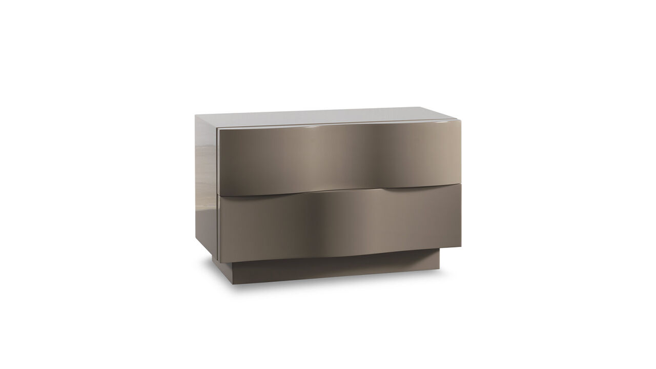 Bedside tables Onda — Reflex, collection Disegno