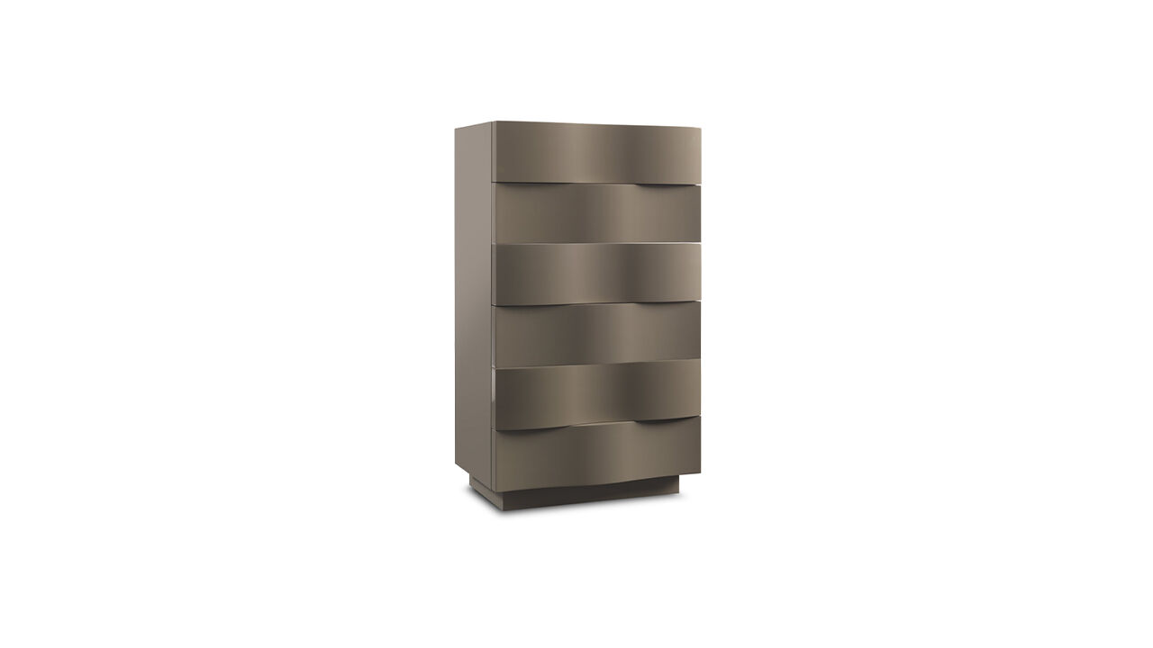 Bedside tables Onda Settimanale — Reflex, collection Disegno