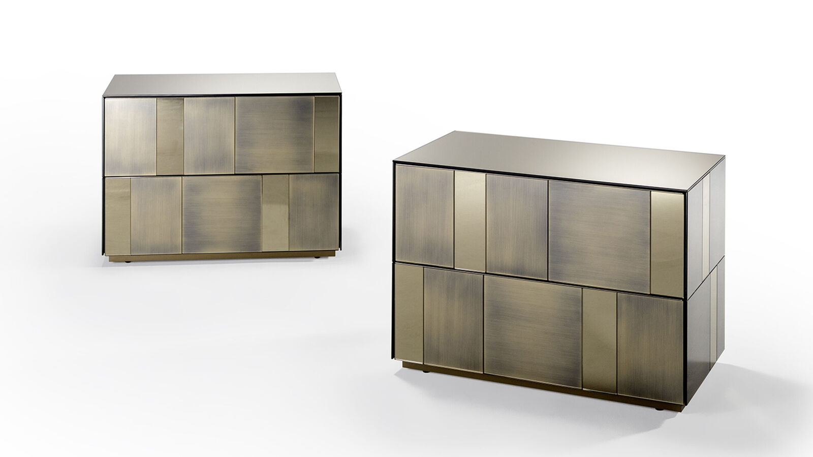Bedside tables Satin — Reflex, collection Disegno