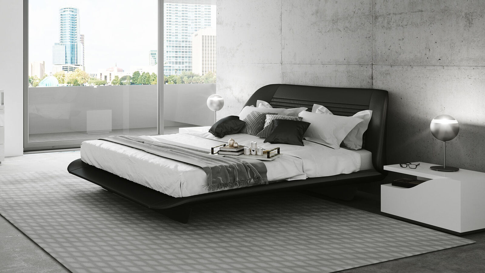 Bedside tables Segno — Reflex, collection Disegno