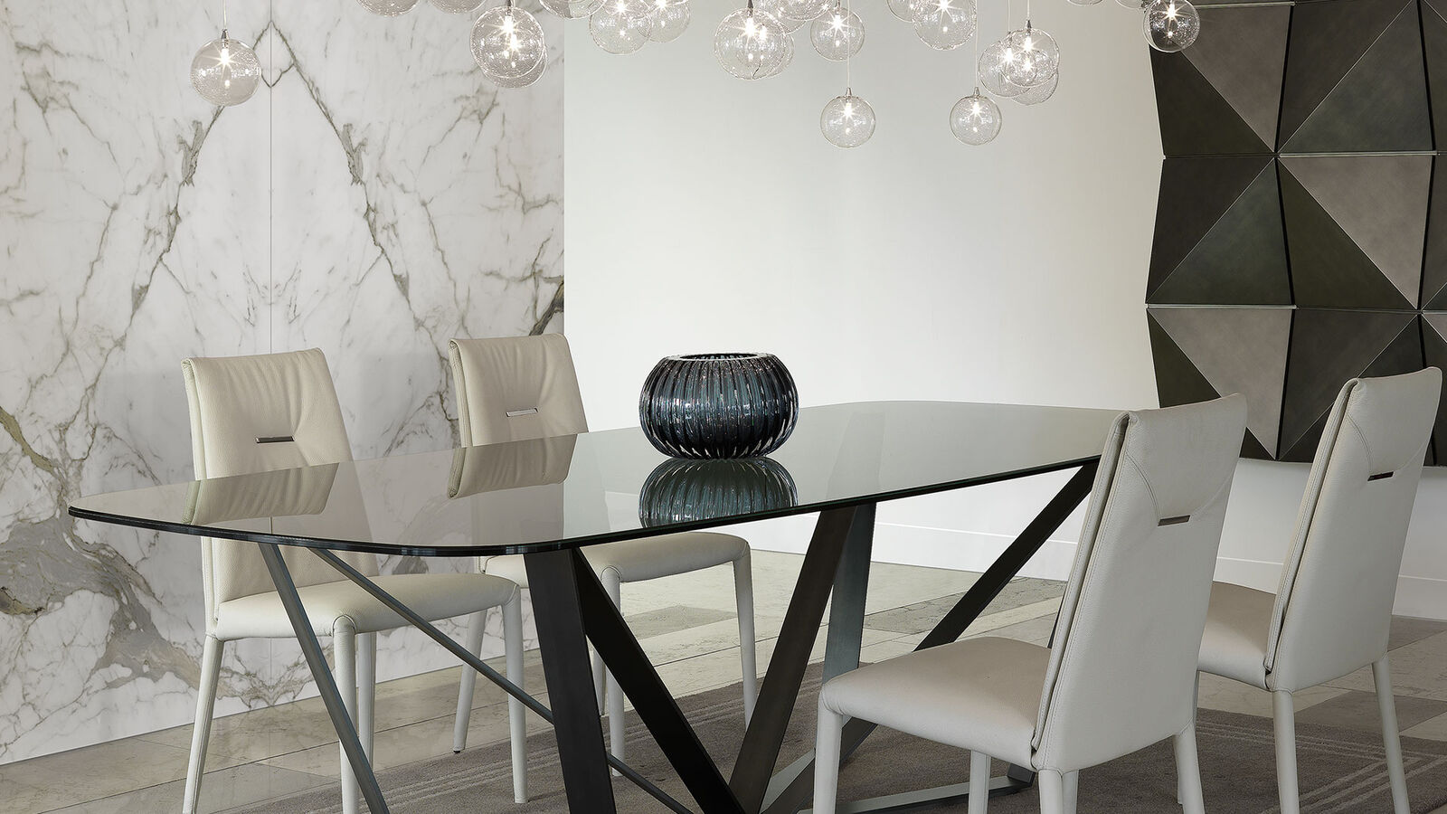 Vases Vasi Rigati — Reflex, collection Glamour