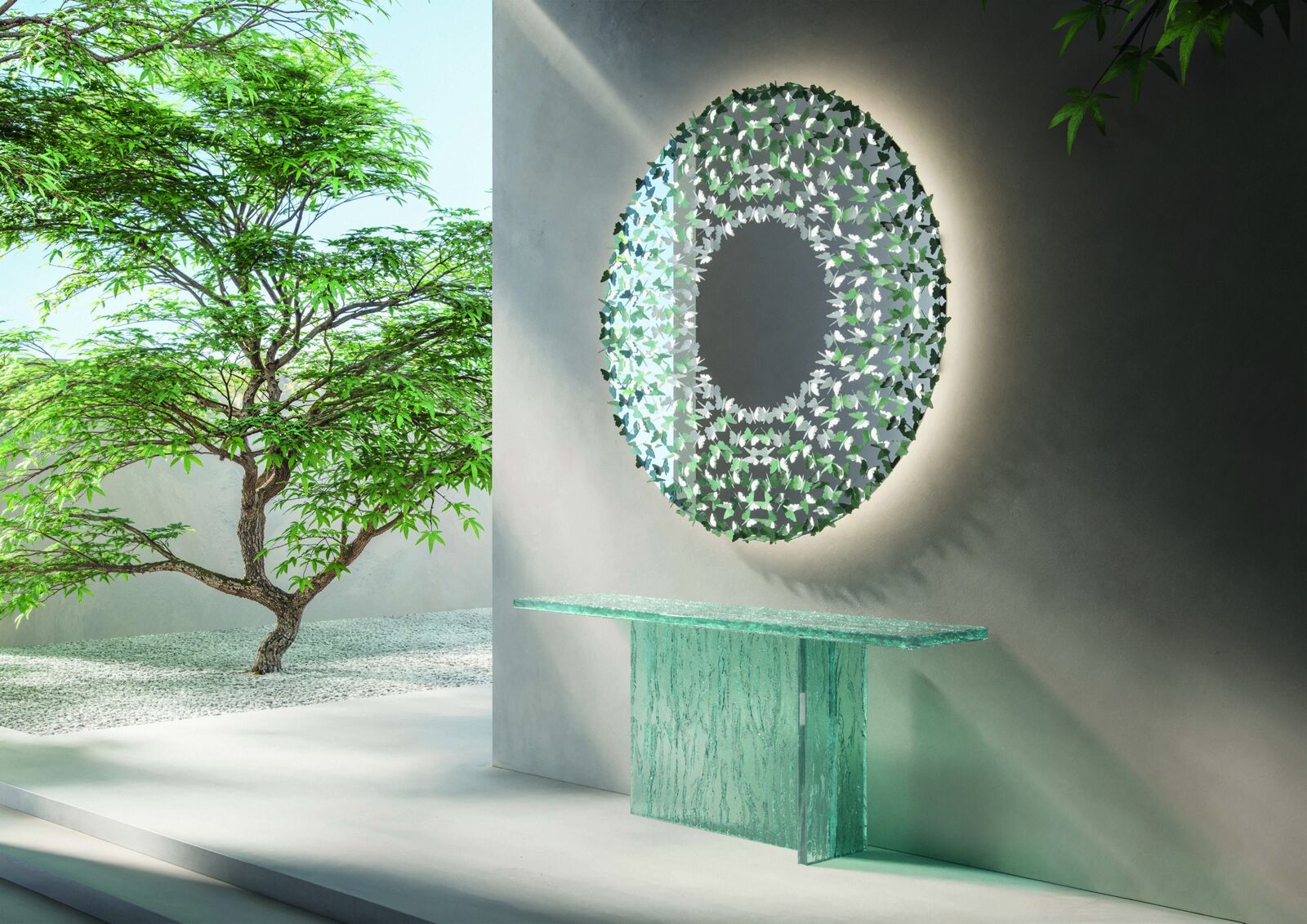 Mirrors Dreamcatcher Green Soul — Reflex, collection Disegno