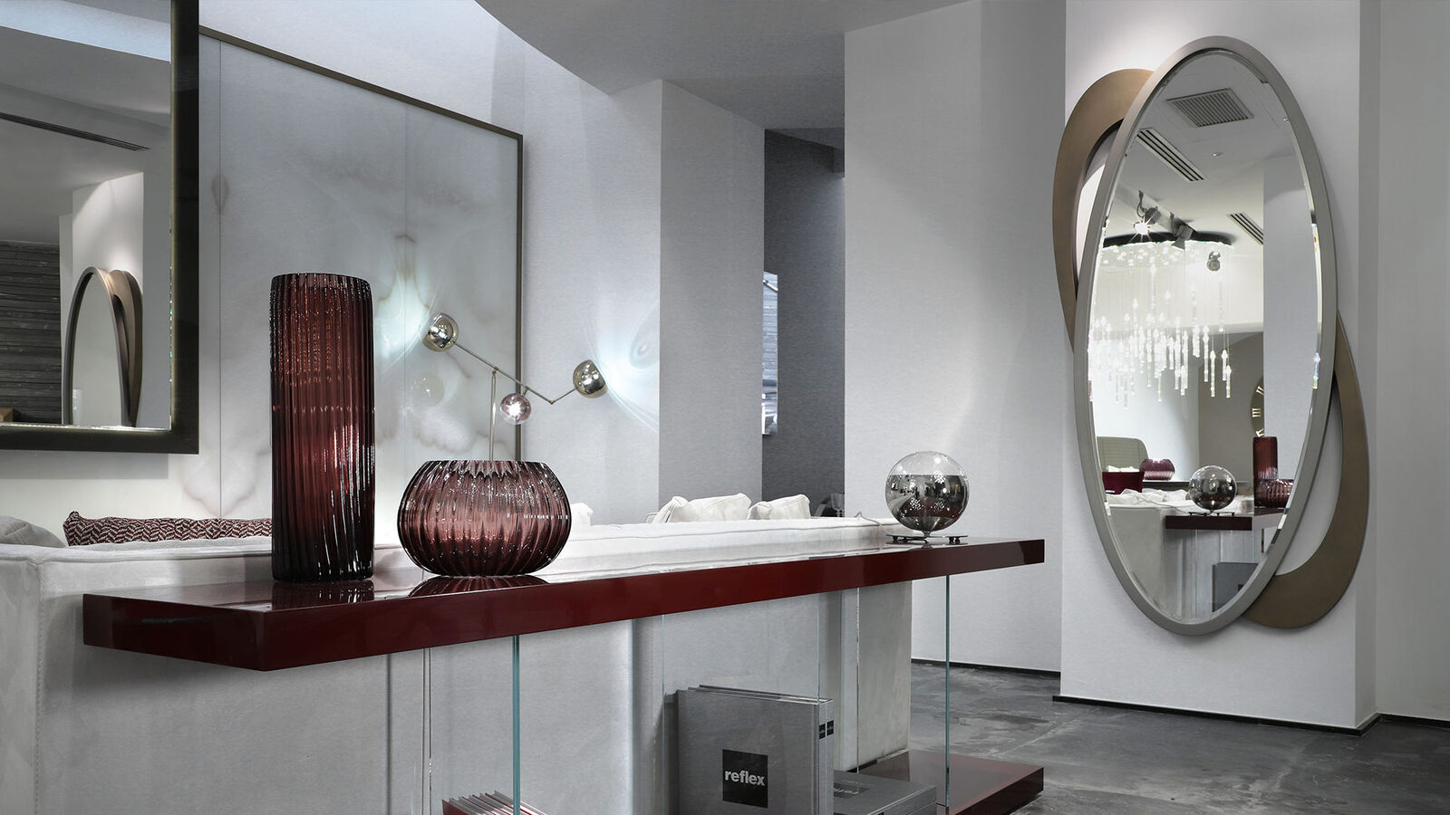 Mirrors Galassia — Reflex, collection Glamour