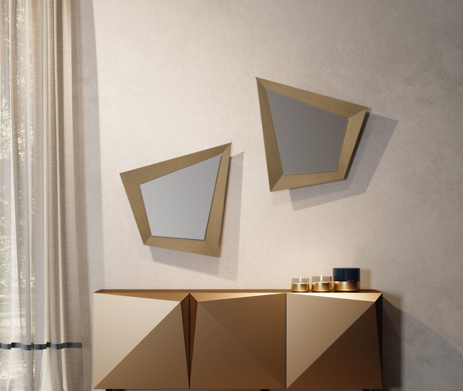 Mirrors Quartz — Reflex, collection Disegno