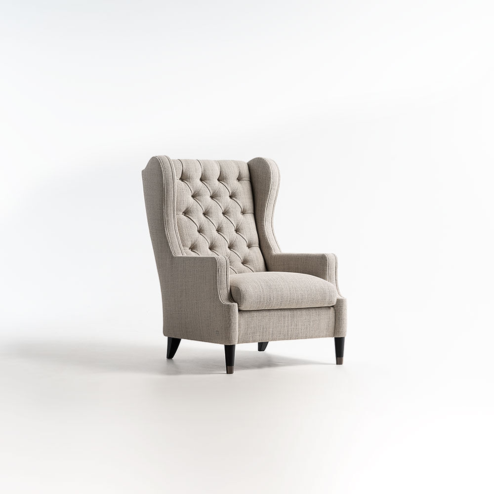 Armchairs Caprice Capitonnè — Tosconova, collection Living
