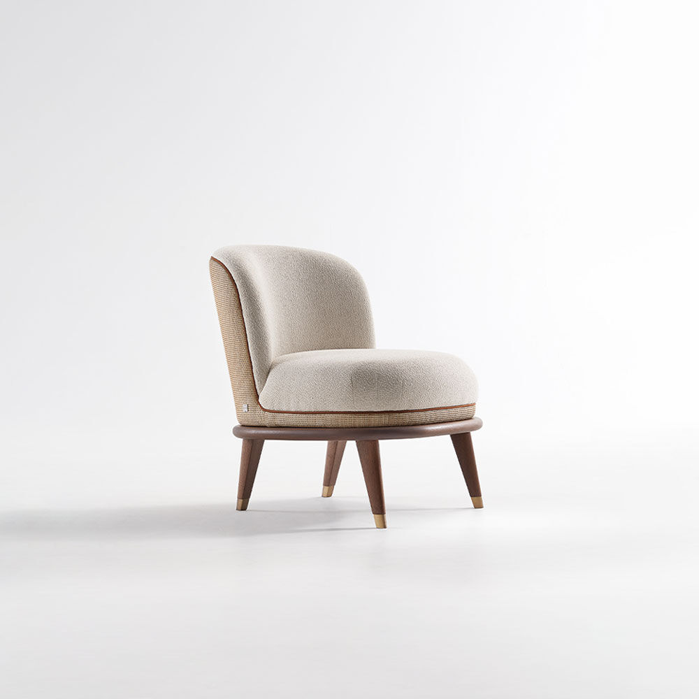 Armchairs Domitilla Rafia — Tosconova, collection Living