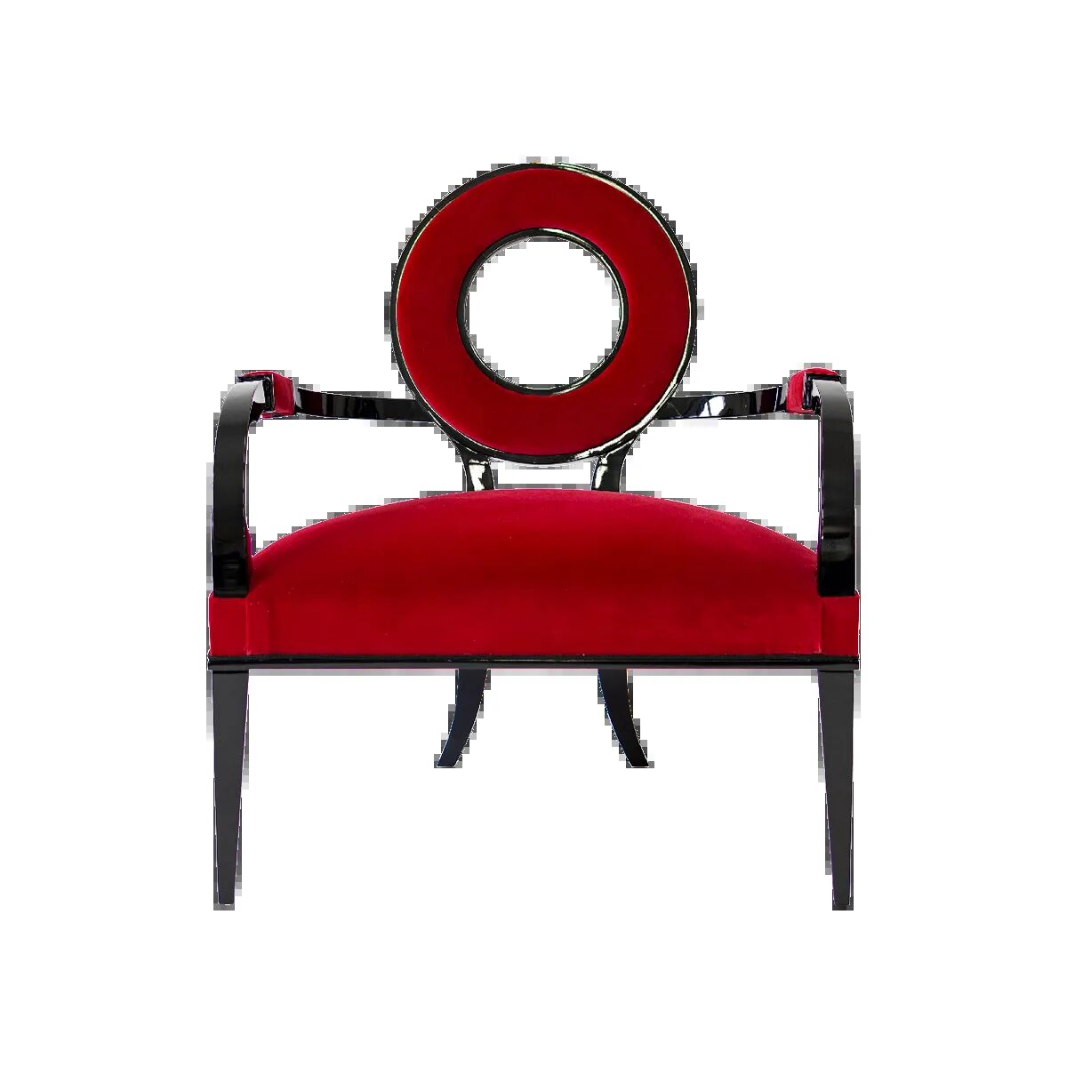 Armchairs Selene — Tura by Extroverso, collection New Moon