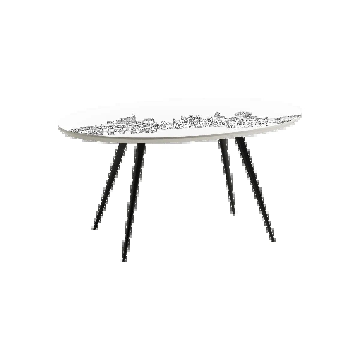 Coffee tables Duomo Milano — Tura by Extroverso, collection Città Italiane