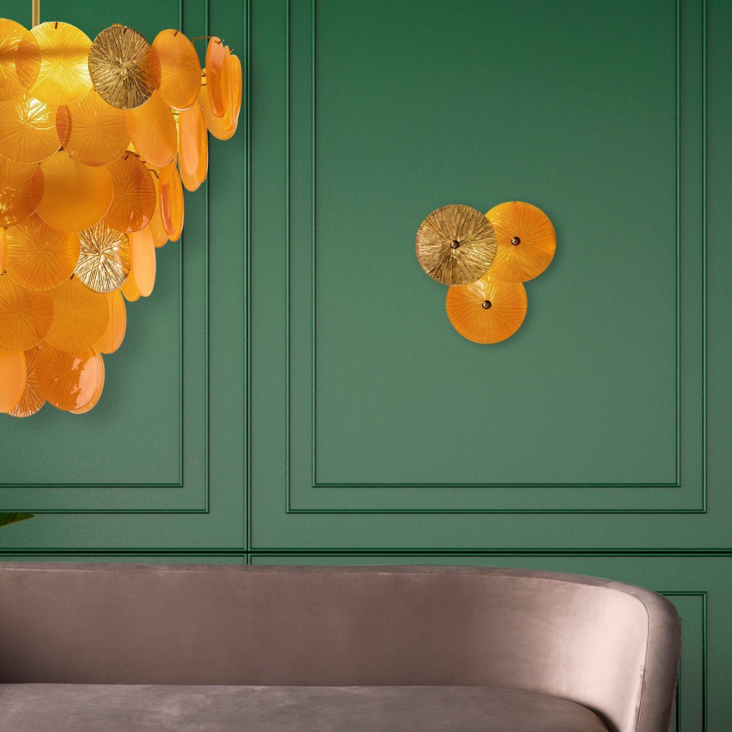 Бра Candy Wall Light - Mango & Gold — Villari, кадр 2