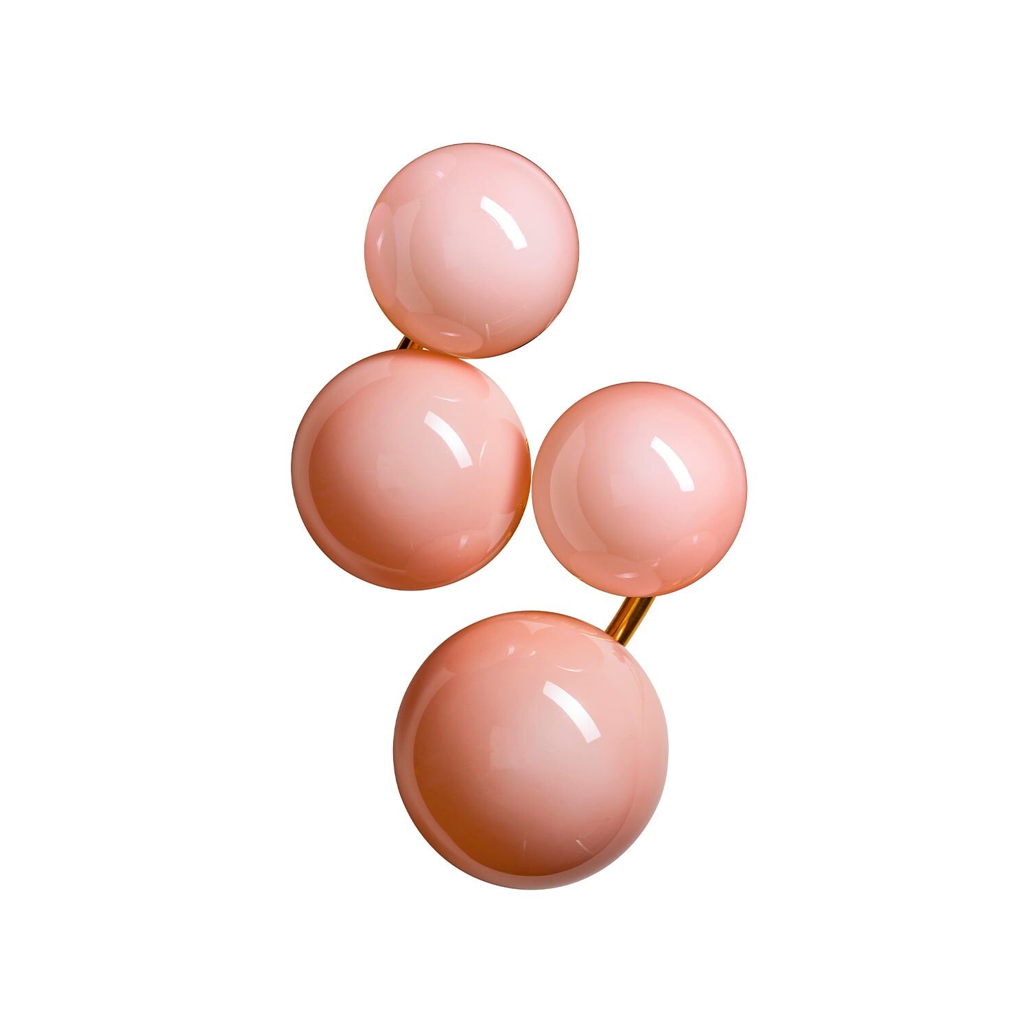Wall lights Lady V Wall Light - Pink — Villari, collection Свет