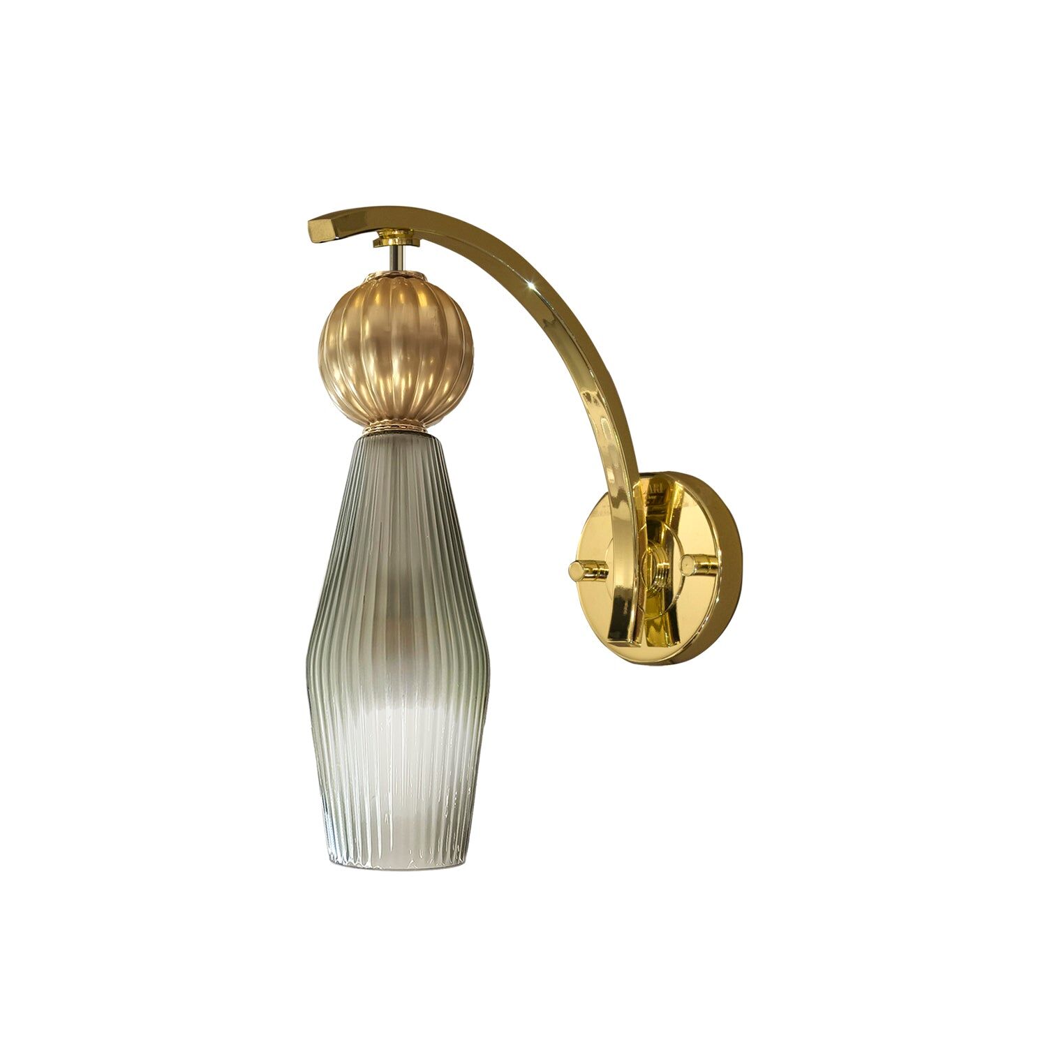 Wall lights Lolite Angelica Wall Light - Gold & Transparent — Villari, collection Свет