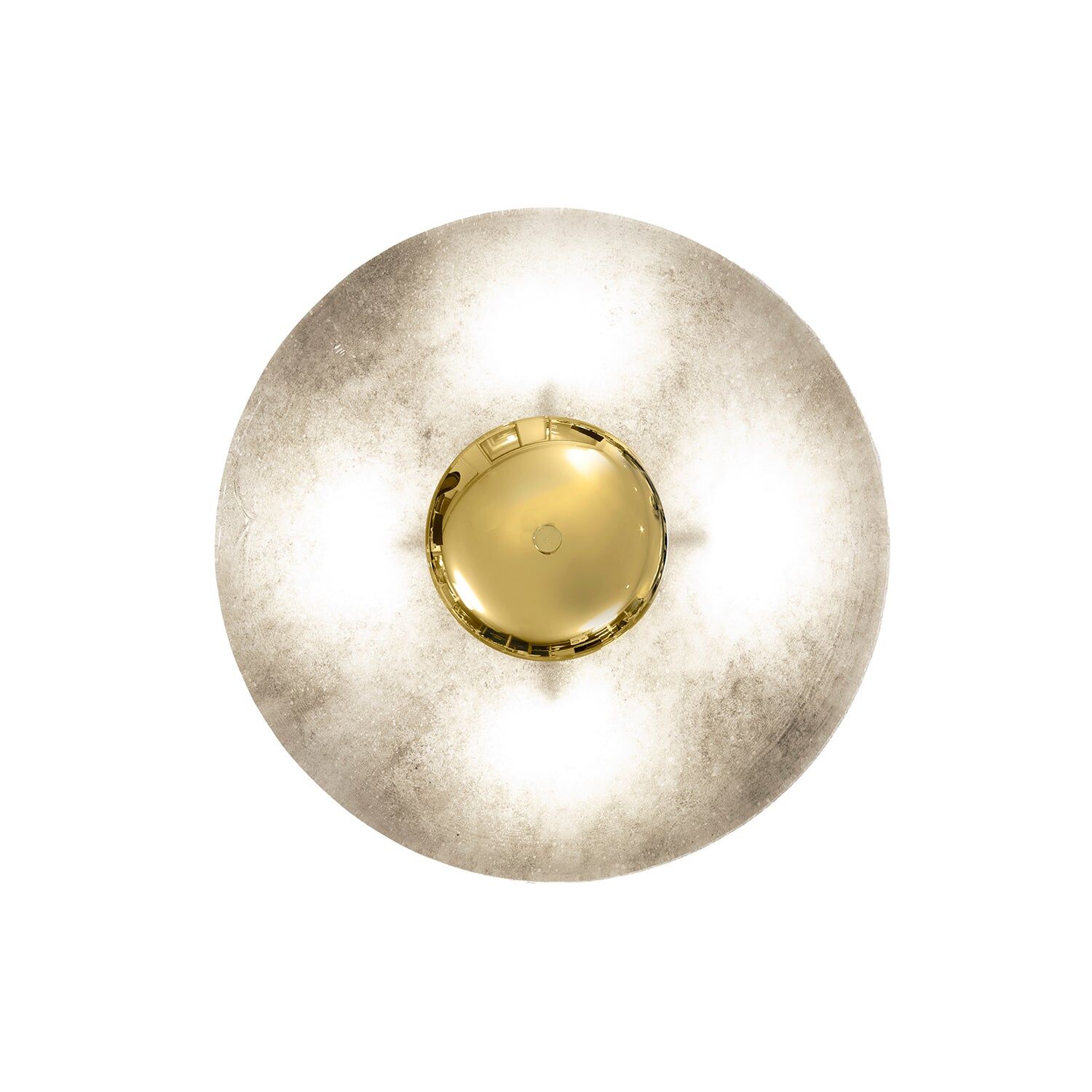 Wall lights Maya Ceiling Light - 4 Lights - Gold & Trasparent — Villari, collection Свет