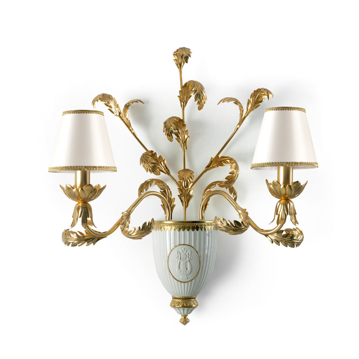 Wall lights Napoleon II Wall Light - White & Gold — Villari, collection Свет