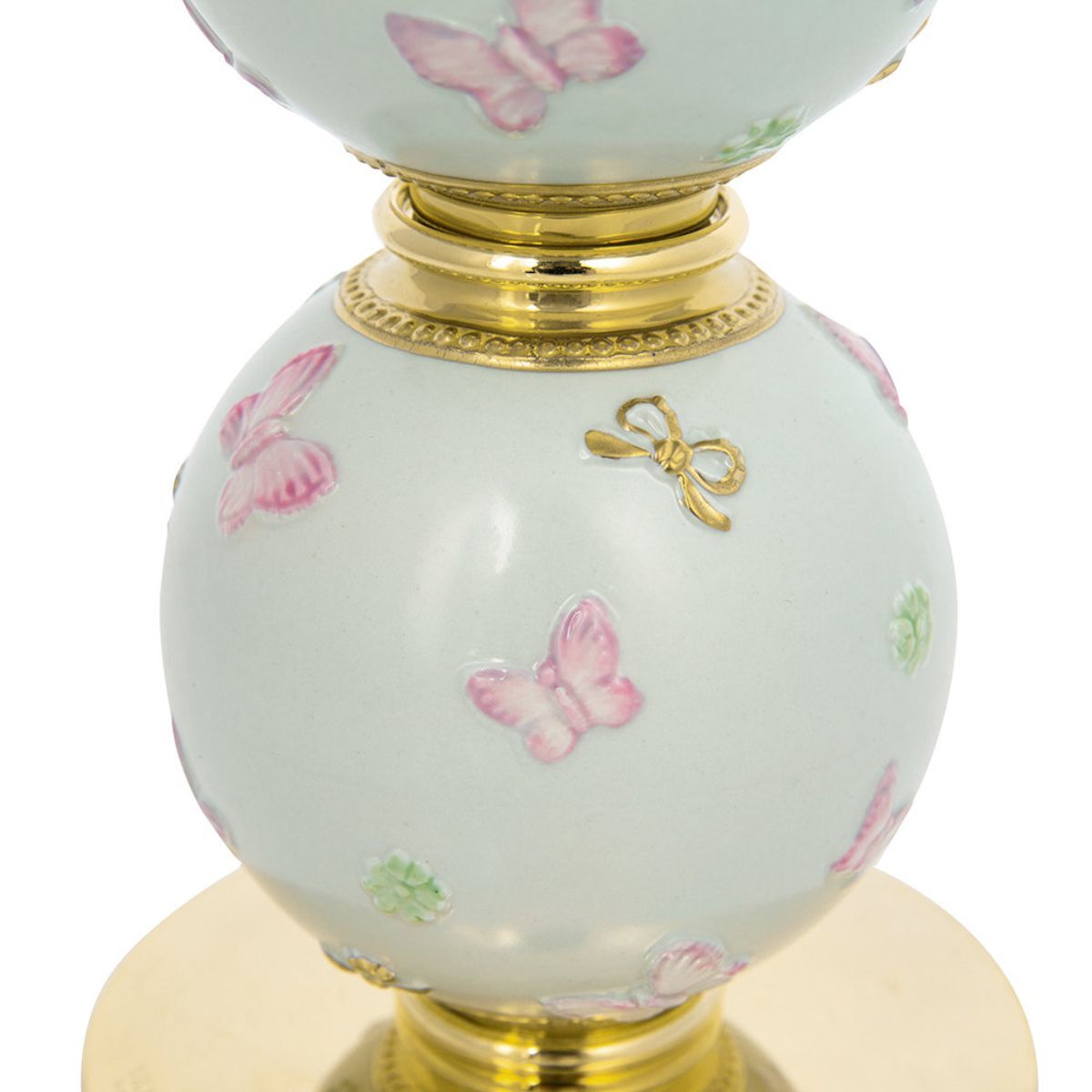 Предмет декора Butterfly Medium Candle Holder - Aquamarine — Villari, кадр 2