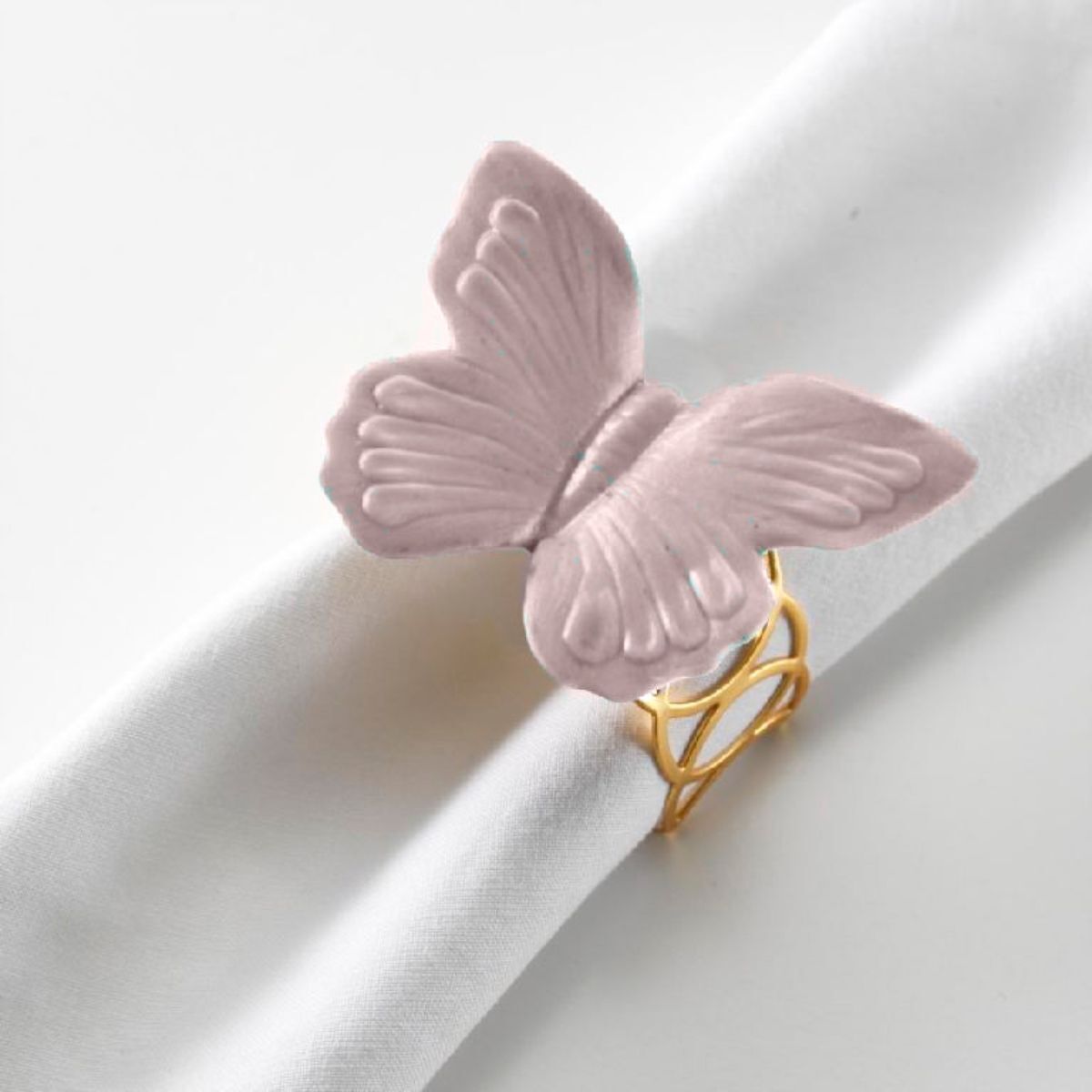 Decor objects Butterfly Napkin Ring — Villari, collection Посуда