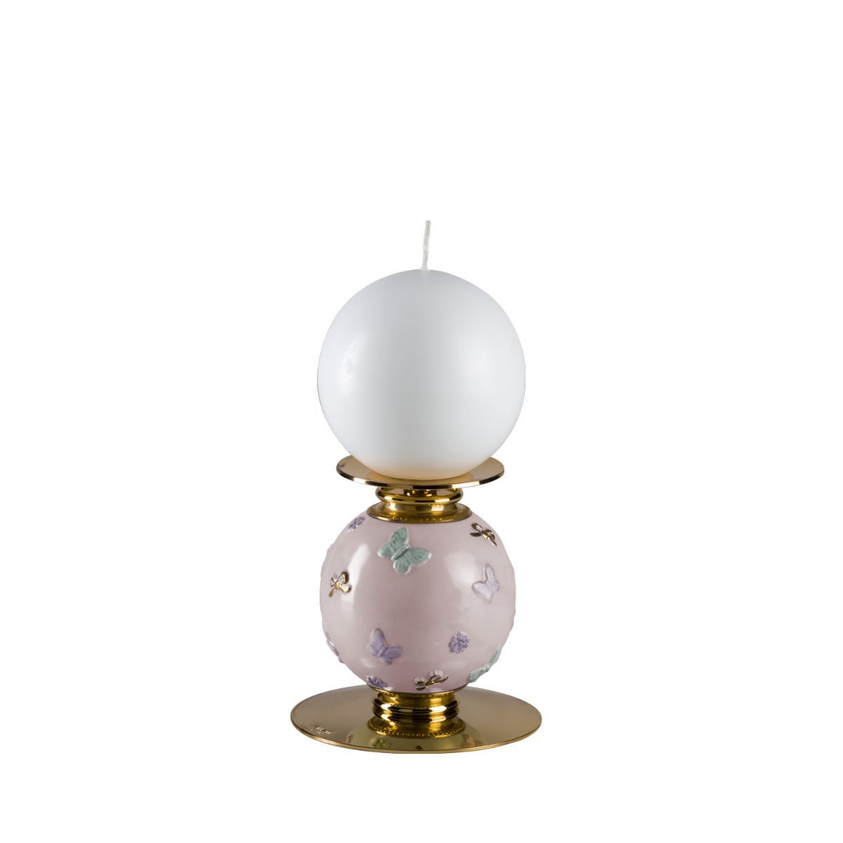 Decor objects Butterfly Small Candle Holder - Pink — Villari, collection Декор