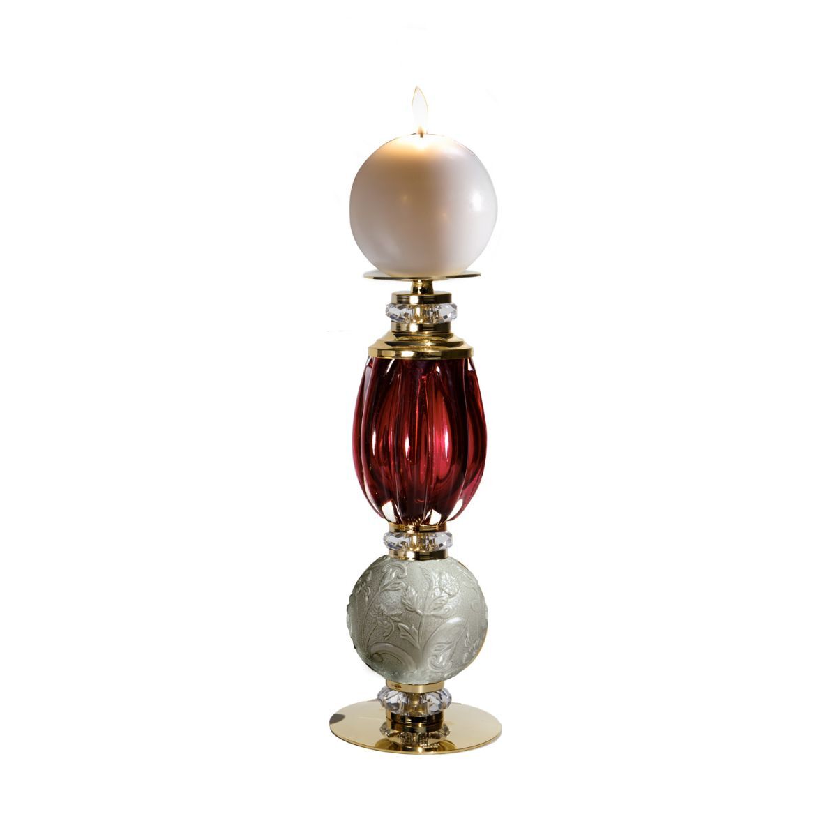 Decor objects Diva Ava Taormina Candle Holder - Ruby — Villari, collection Декор