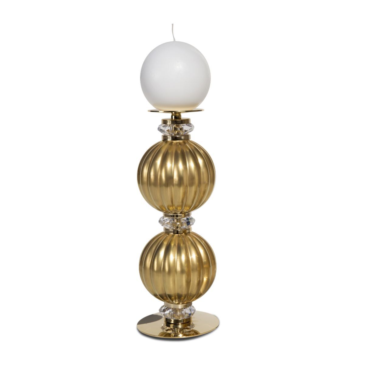 Decor objects Diva Gigi Medium Candle Holder - Gold — Villari, collection Декор