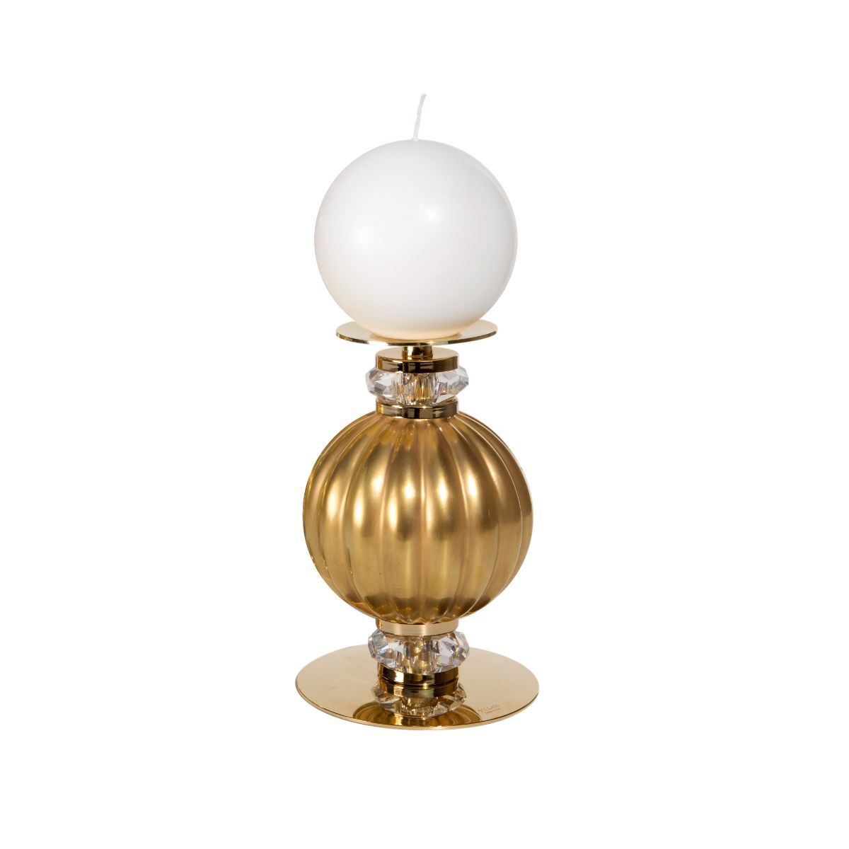 Decor objects Diva Gigi Small Candle Holder - Gold — Villari, collection Декор