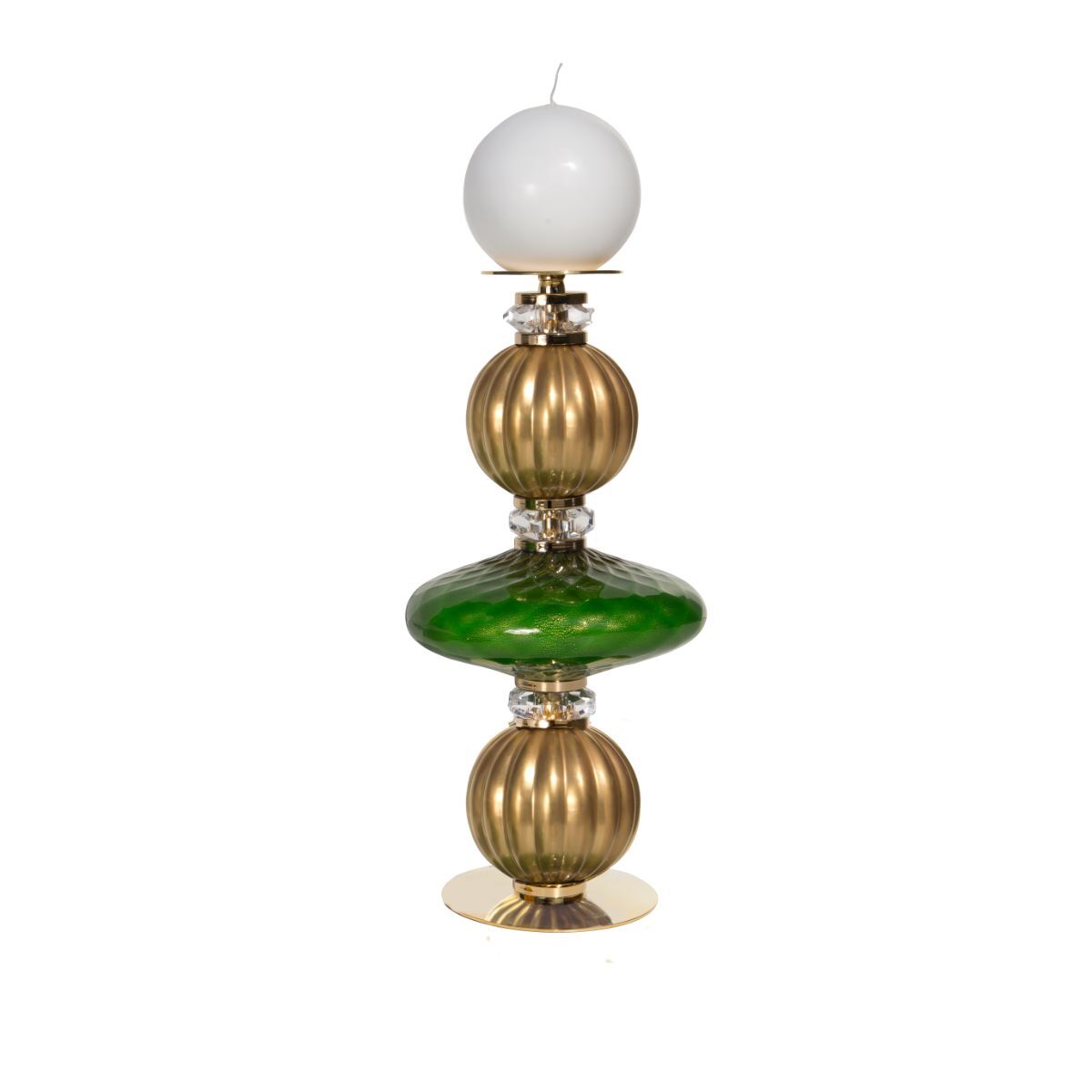 Decor objects Diva Greta Large Candle Holder - Gold — Villari, collection Декор