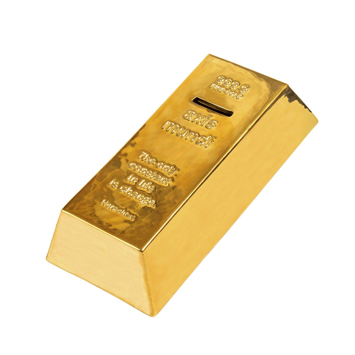 Decor objects Gold Bullion Coin Bank By John Beckmann — Villari, collection Декор