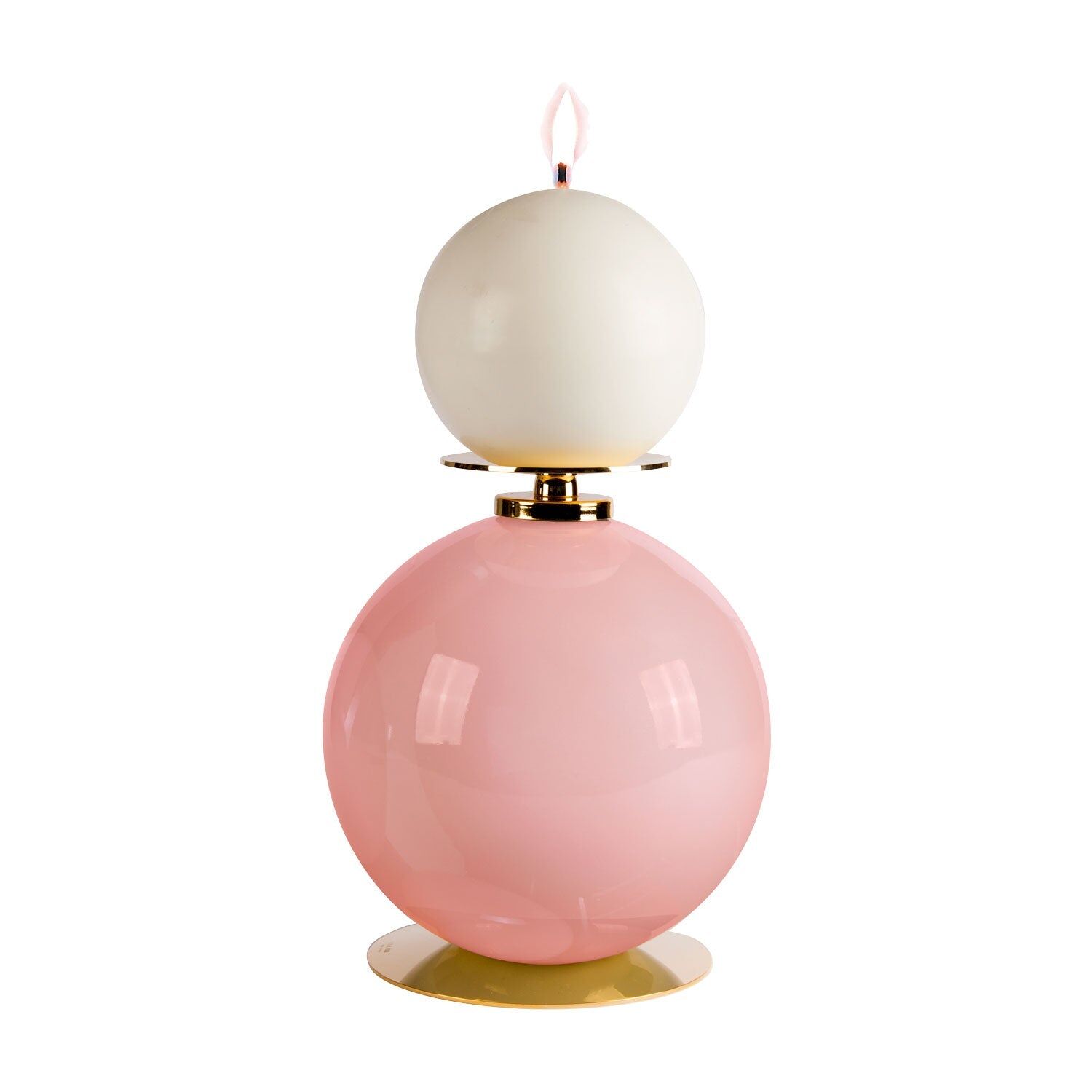 Decor objects Lady V Small Candle Holder - Pink — Villari, collection Декор