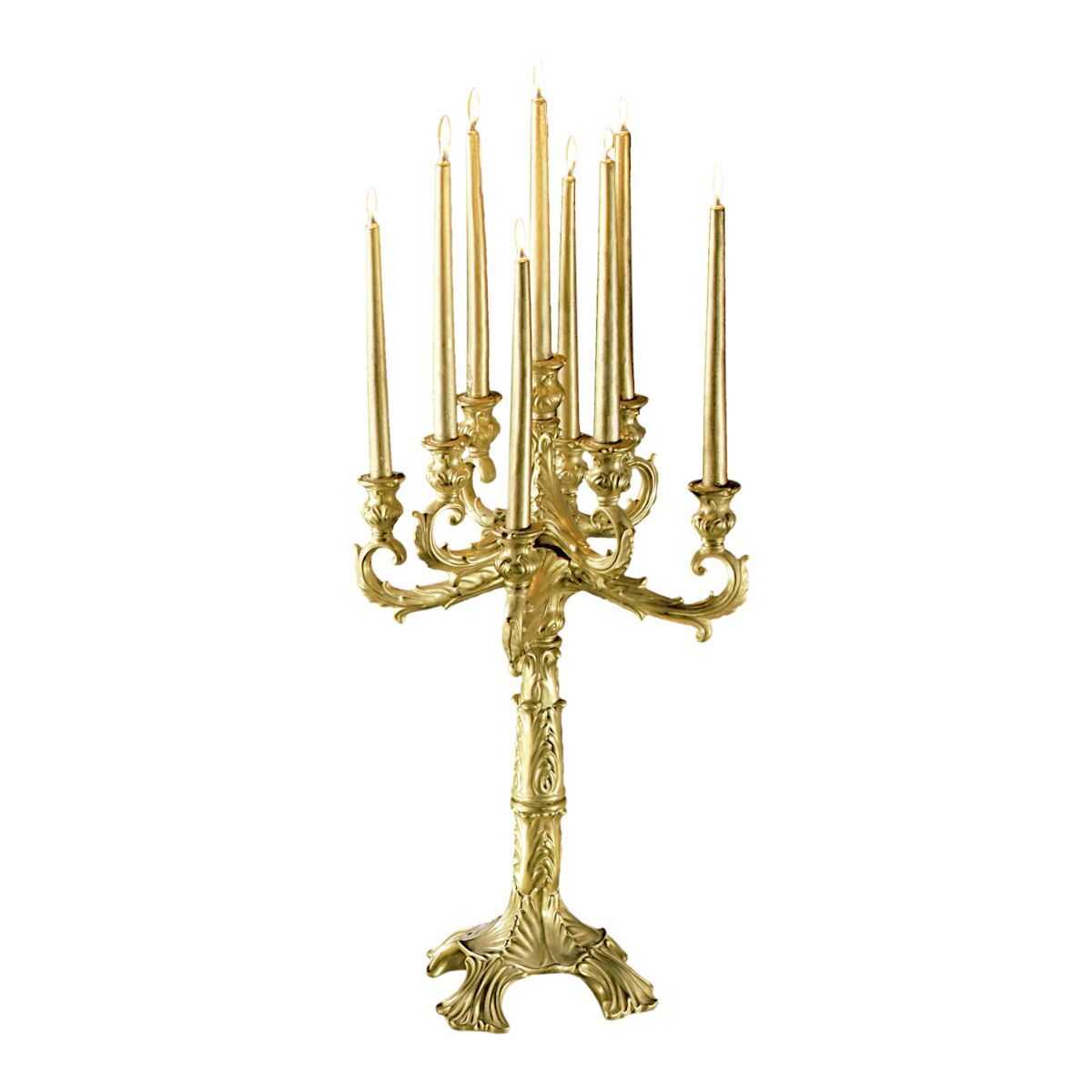 Предмет декора Versailles Candelabra - 9 Arms - Gold — Villari, кадр 2