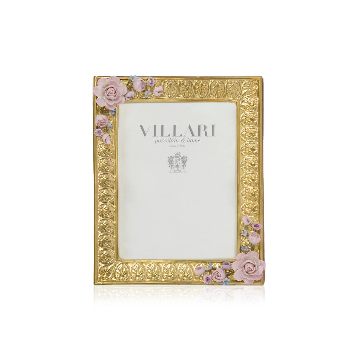 Decor objects Vittoria Medium Photo Frame - Multicolor & Gold — Villari, collection Декор