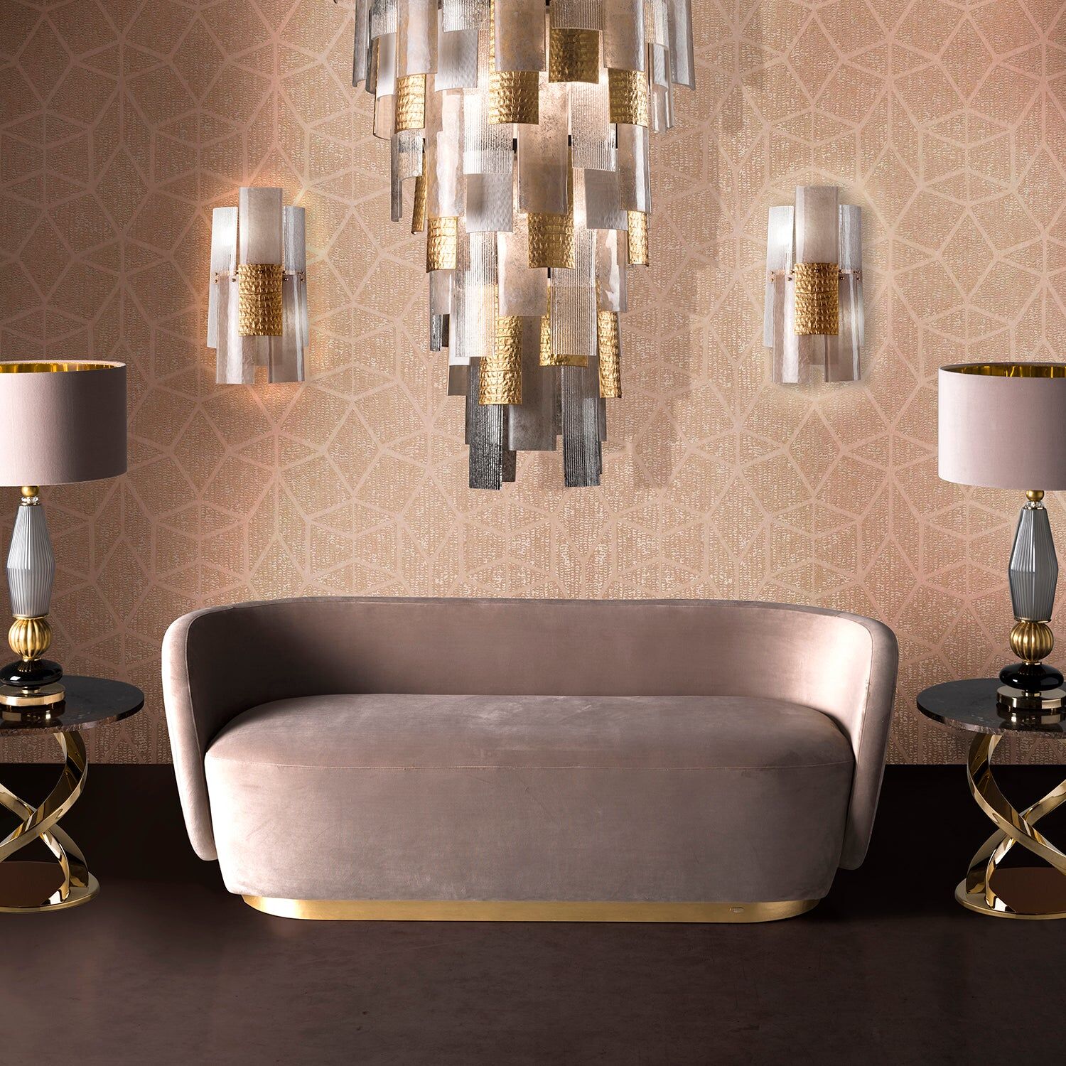 Диван Doge Sofa - Mink Velvet — Villari, кадр 2