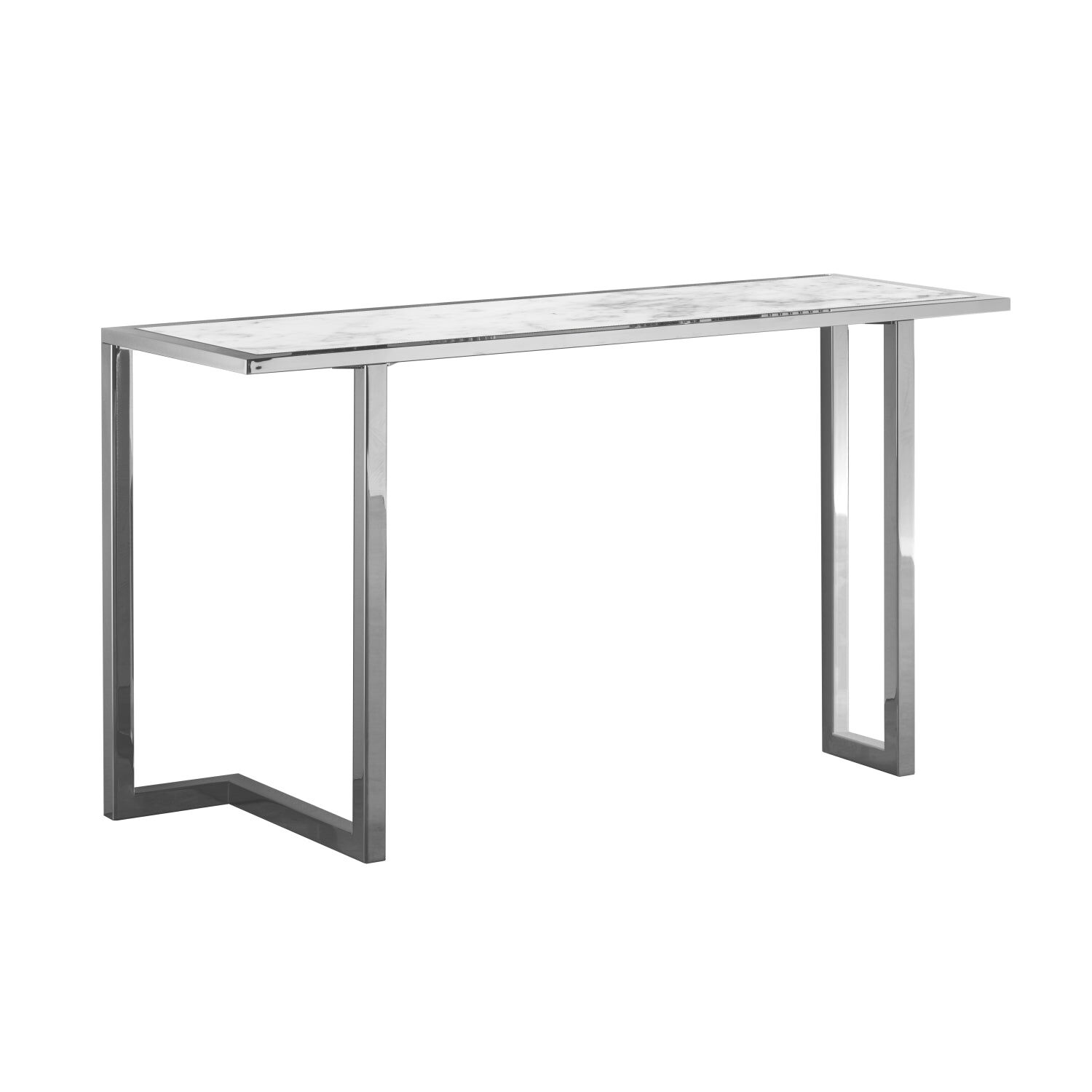 Consoles Deco - Carrara & Chrome — Villari, collection Мебель