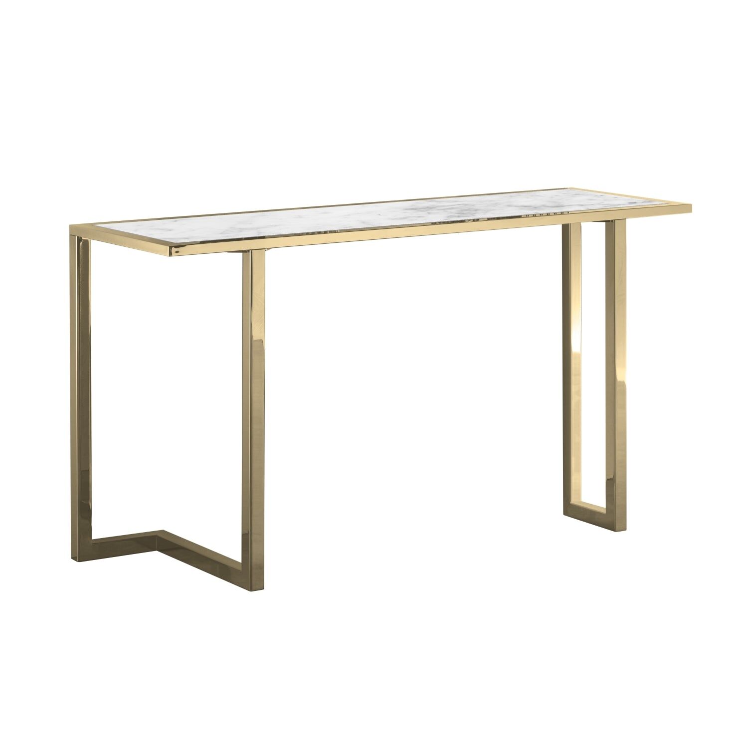 Консоль Deco - Carrara & Gold — Villari, коллекция Мебель
