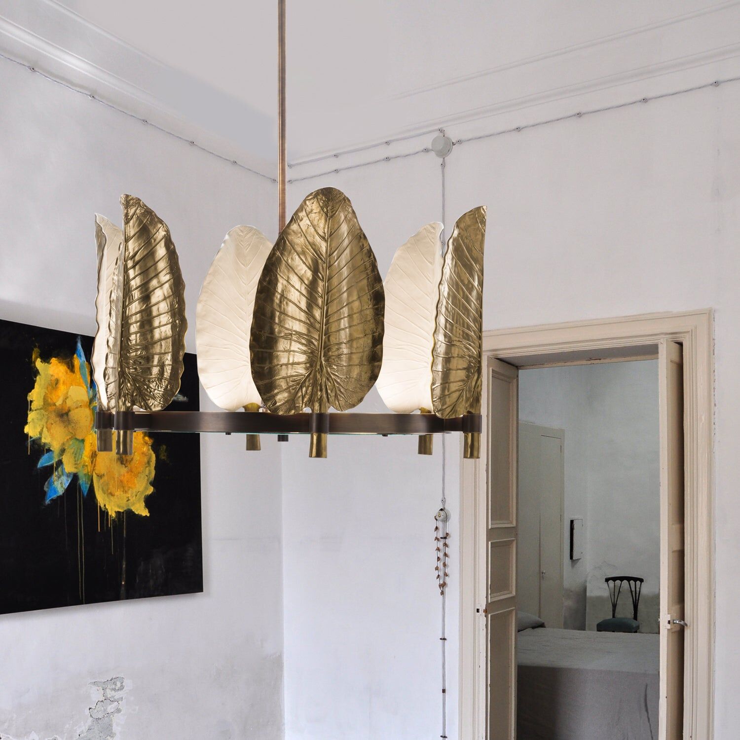 Люстра Acapulco 12 Light Chandelier - Gold — Villari, кадр 4