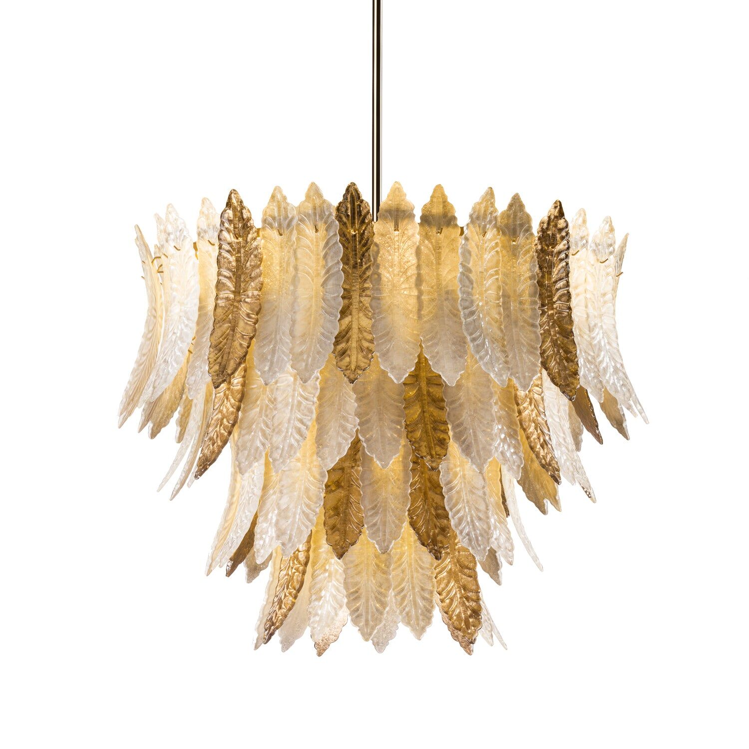 Chandeliers Cher Chandelier - 12 Lights - Champagne & Gold — Villari, collection Свет