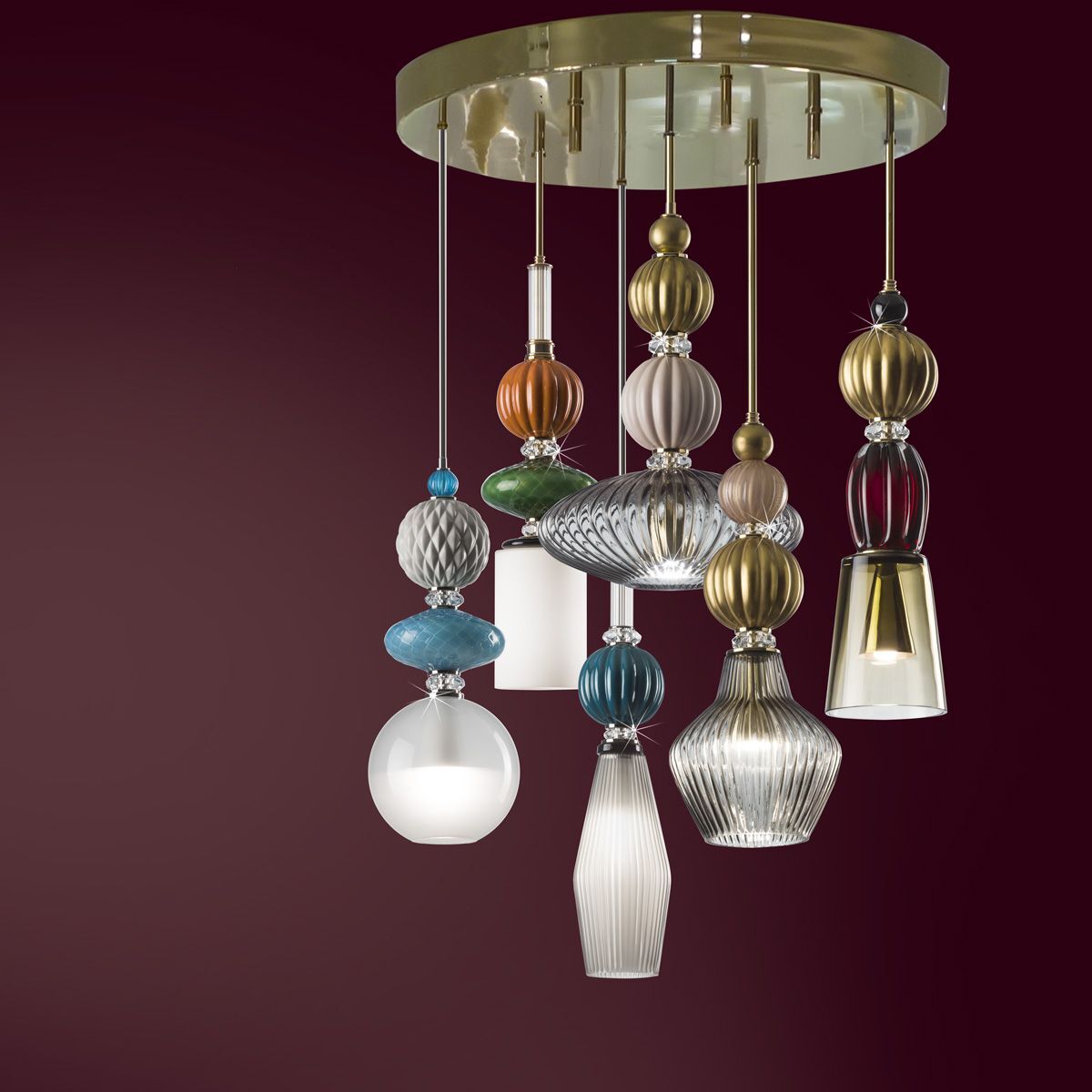Люстра Divas Chandelier - 6 Lights — Villari, кадр 3