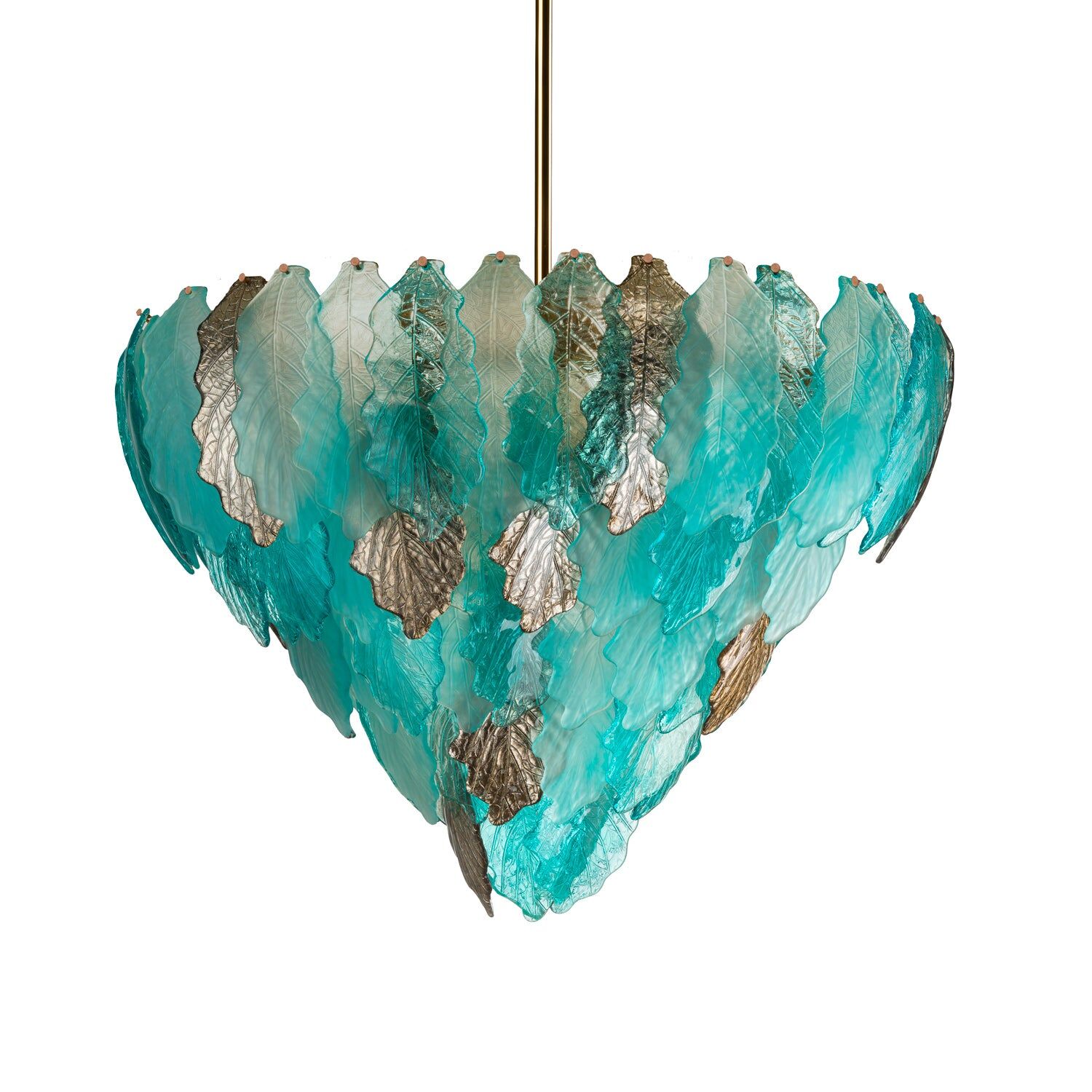 Chandeliers Kelly Chandelier - 12 Lights - Aquamarine & Platinum — Villari, collection Свет