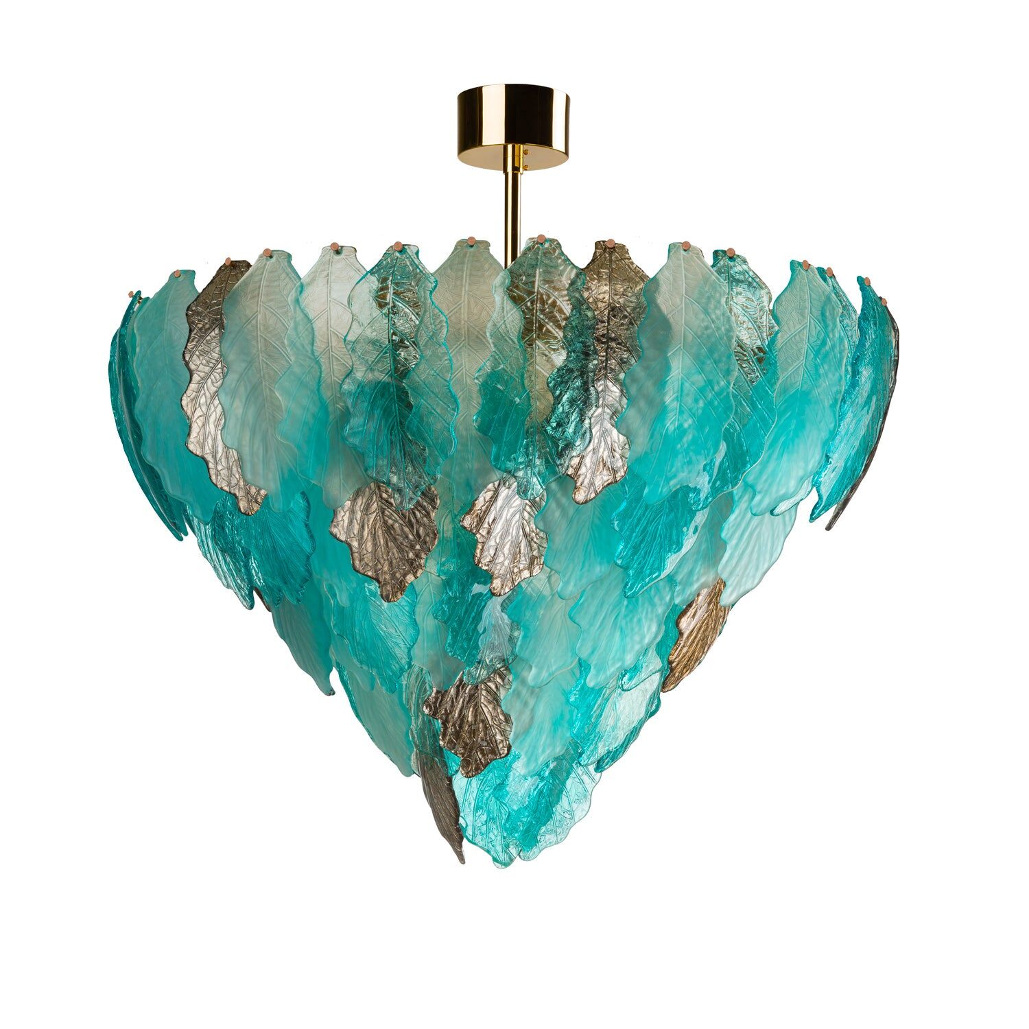 Люстра Kelly Chandelier - 12 Lights - Aquamarine & Platinum — Villari, кадр 4