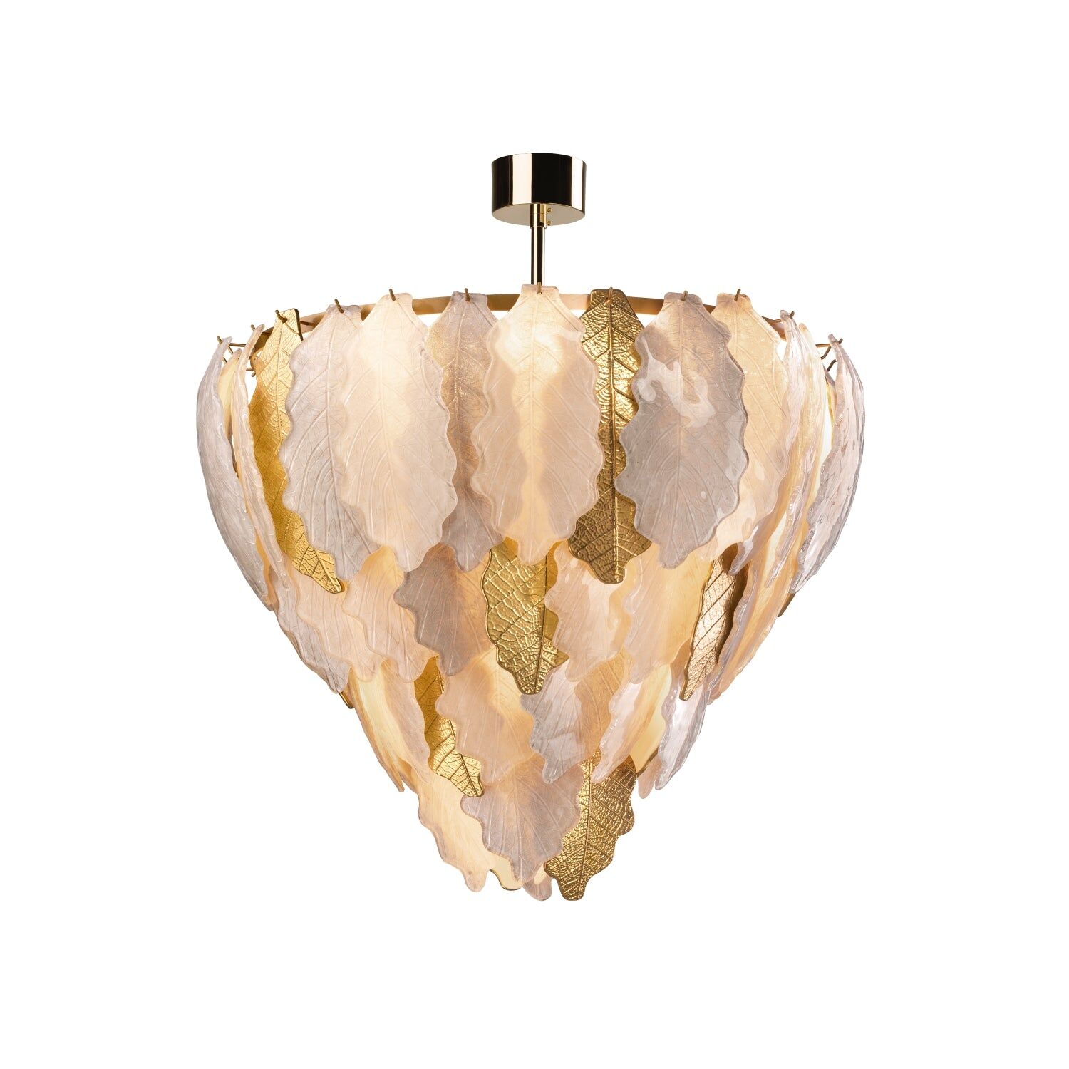 Люстра Kelly Medium Chandelier - 9 Lights - Champagne & Gold — Villari, кадр 3
