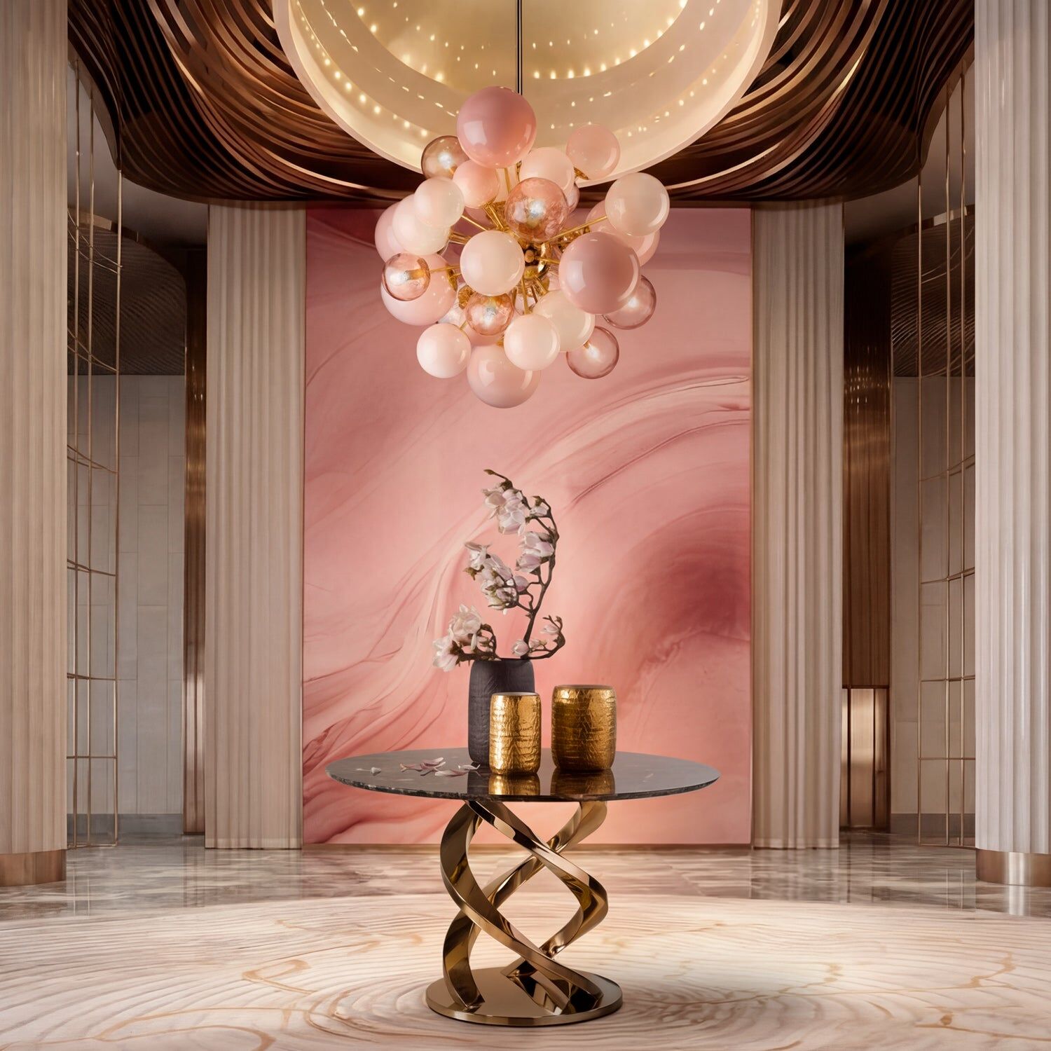 Люстра Lady V Blush Chandelier - 18 Lights — Villari, кадр 2