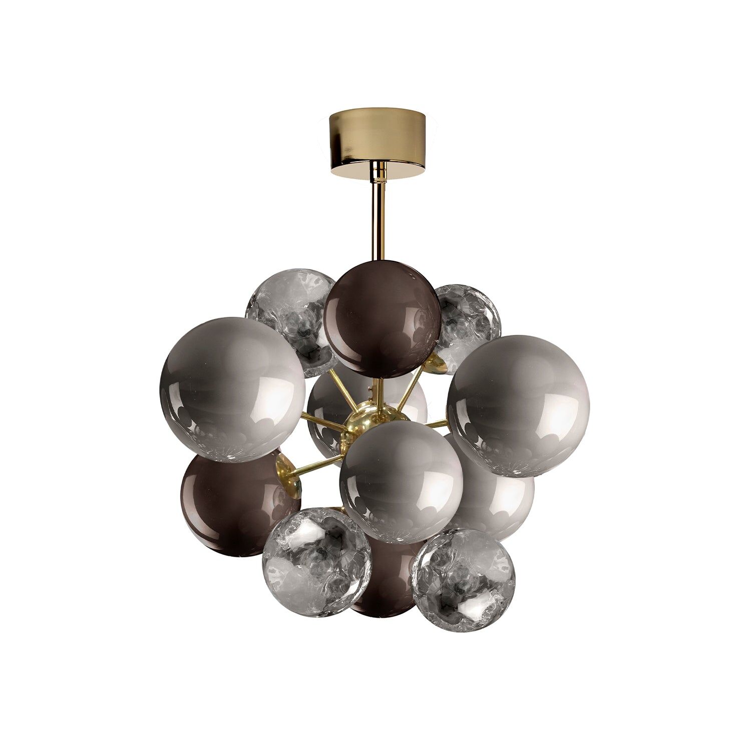 Люстра Lady V Small Chandelier - 6 Lights - Tabacco — Villari, кадр 3