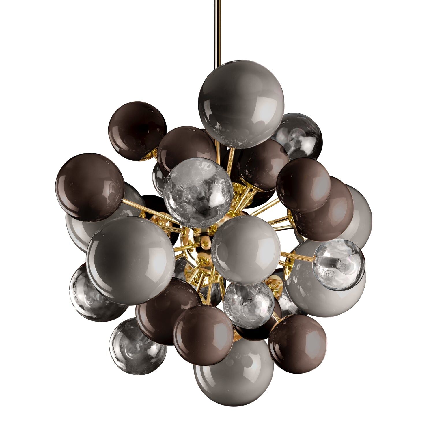 Chandeliers Lady V Tabacco Chandelier - 18 Lights — Villari, collection Свет