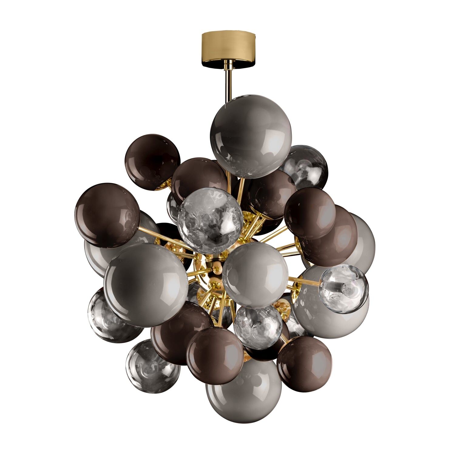 Люстра Lady V Tabacco Chandelier - 18 Lights — Villari, кадр 3