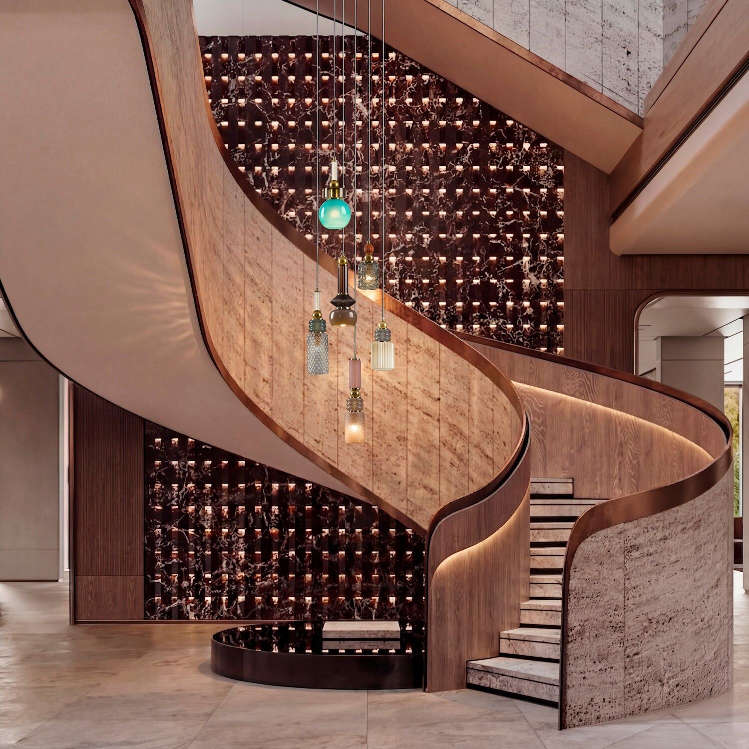 Люстра Lolite Chandelier - 6 Lights — Villari, кадр 2