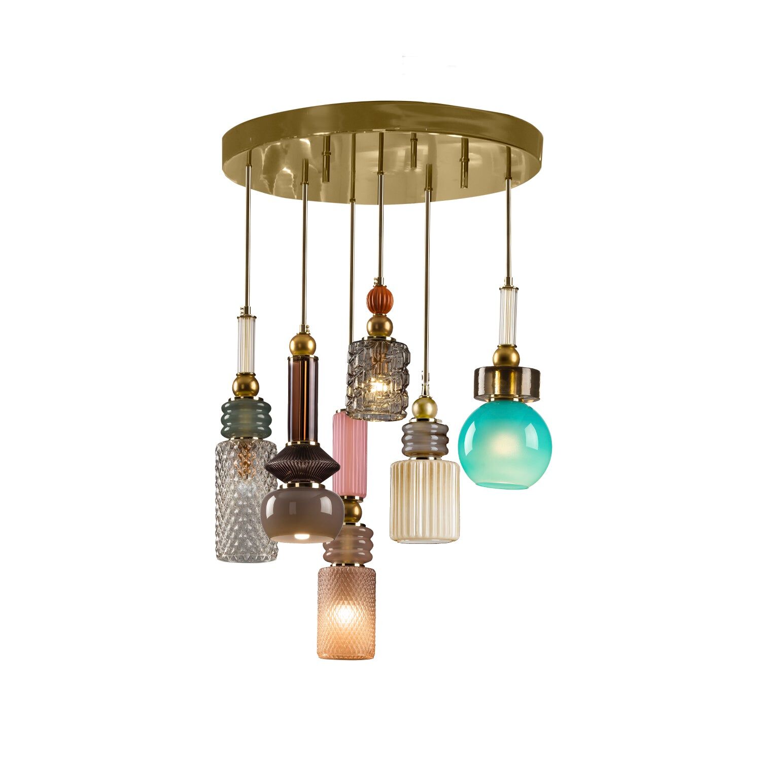 Люстра Lolite Chandelier - 6 Lights — Villari, кадр 3