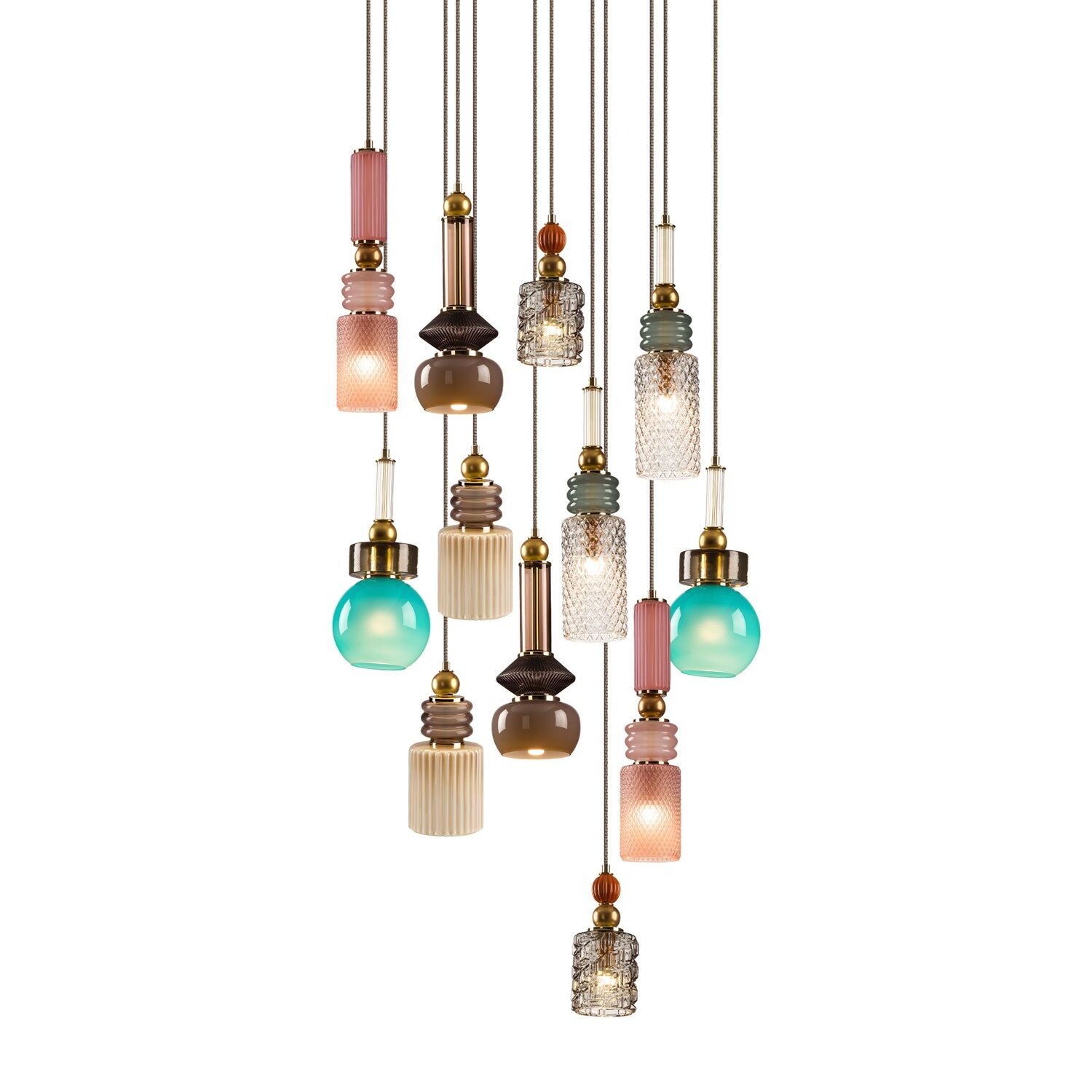 Chandeliers Lolite Gran Chandelier - 12 Lights — Villari, collection Свет