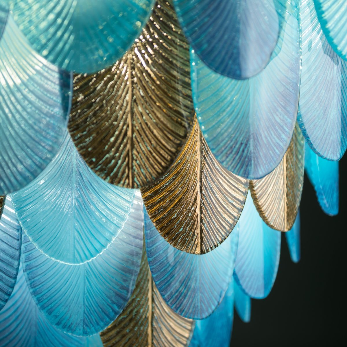 Люстра Peacock Large Chandelier - 18 Lights - Mikonos — Villari, кадр 3