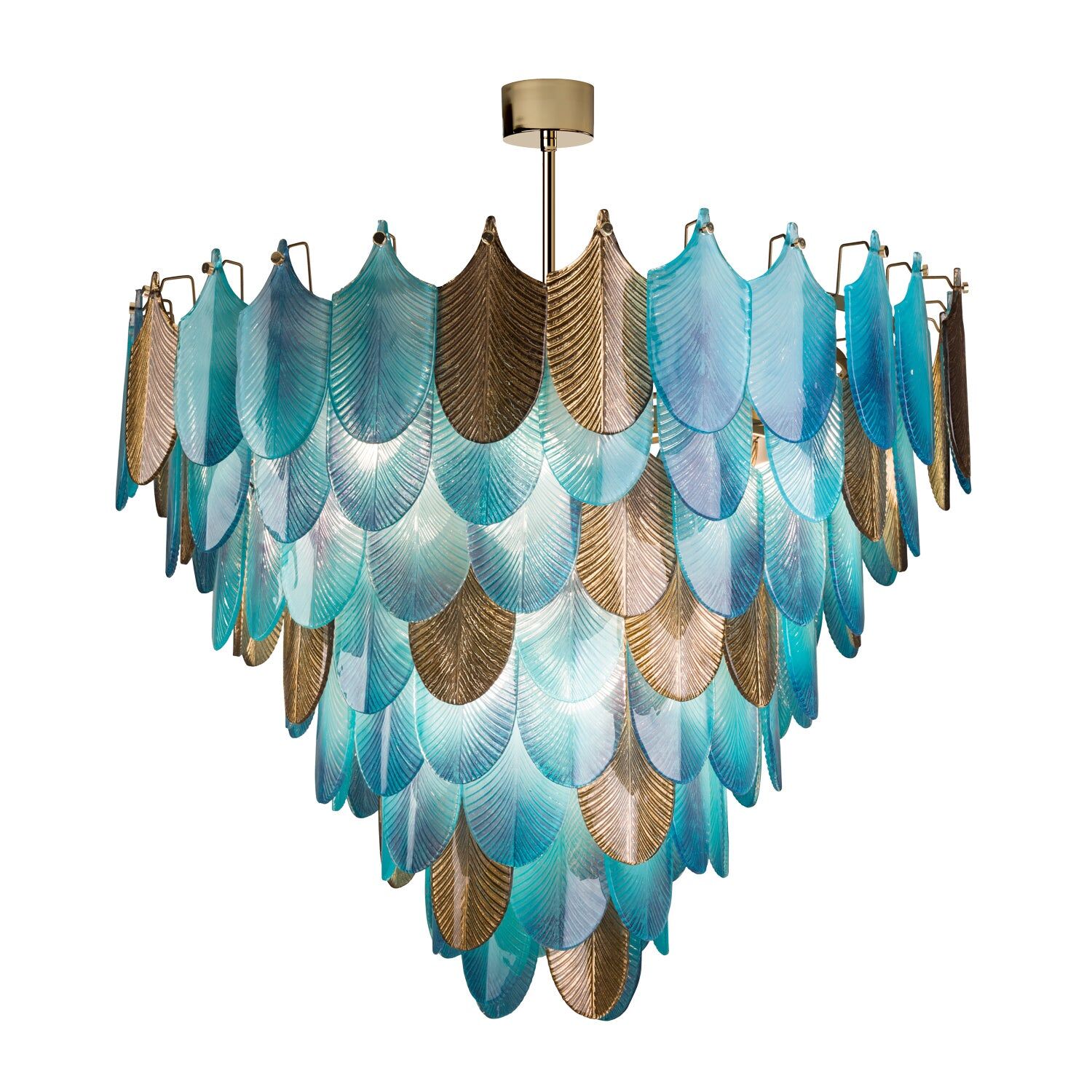 Люстра Peacock Large Chandelier - 18 Lights - Mikonos — Villari, кадр 4