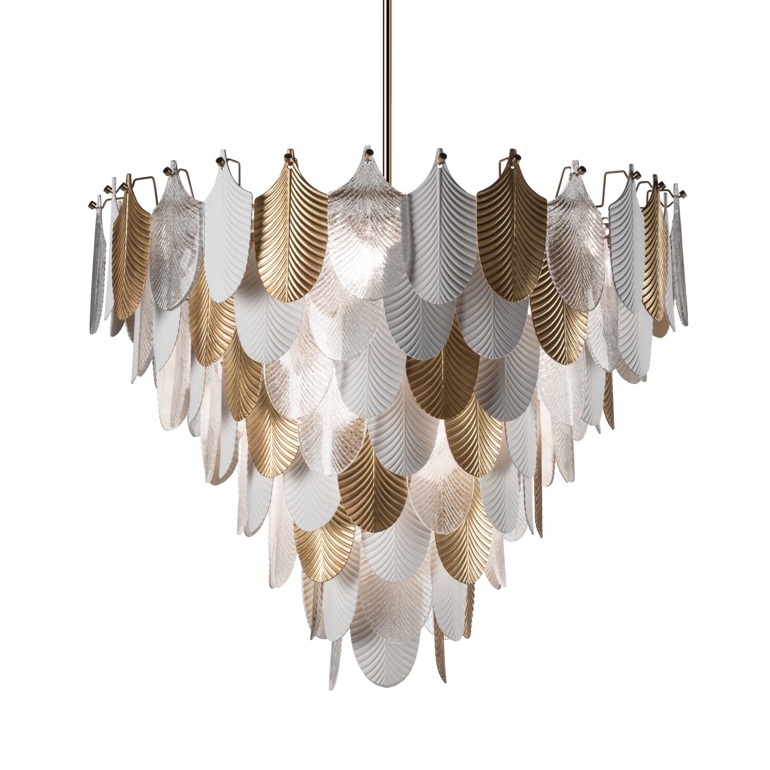 Chandeliers Peacock Large Chandelier - 18 Lights - Santorini — Villari, collection Свет