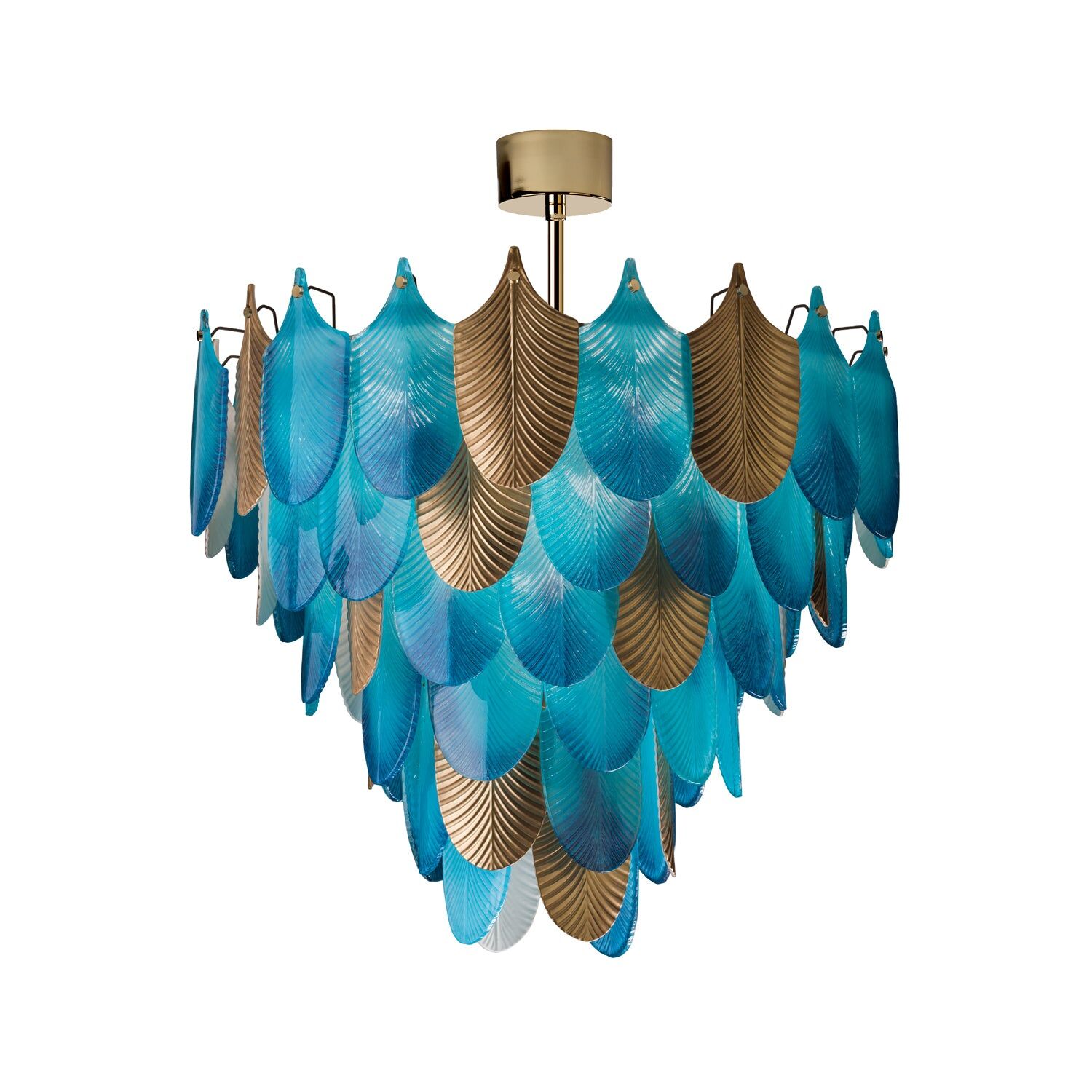 Люстра Peacock Medium Chandelier - 12 Lights - Mikonos — Villari, кадр 3