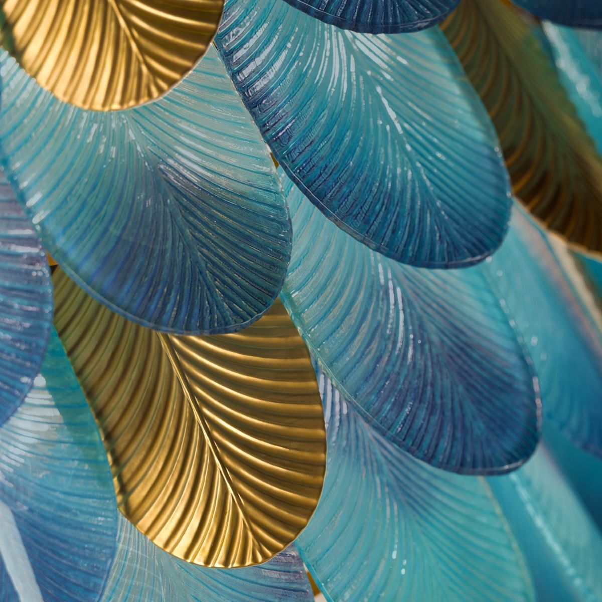 Люстра Peacock Medium Chandelier - 12 Lights - Mikonos — Villari, кадр 4