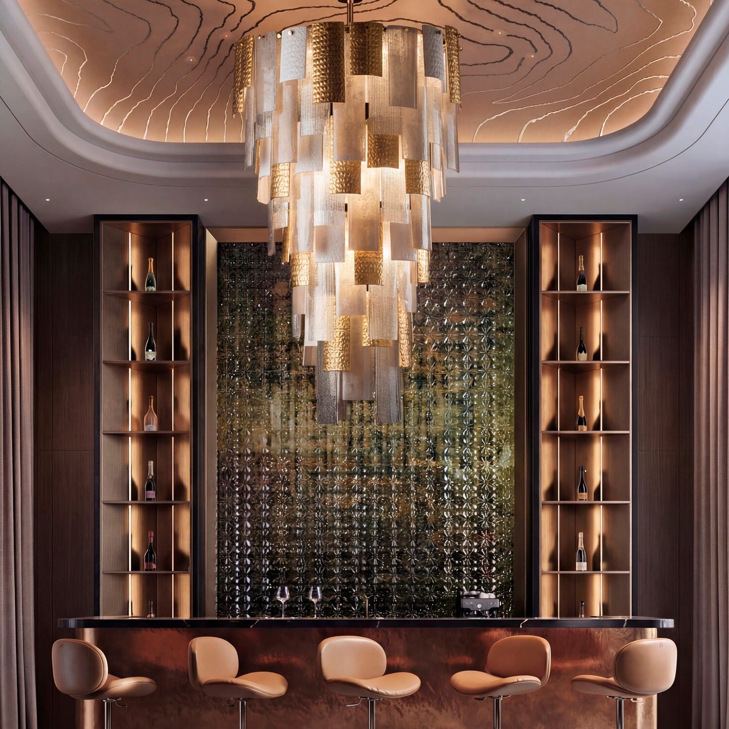Люстра The Wall Large Chandelier - 18 Lights — Villari, кадр 2